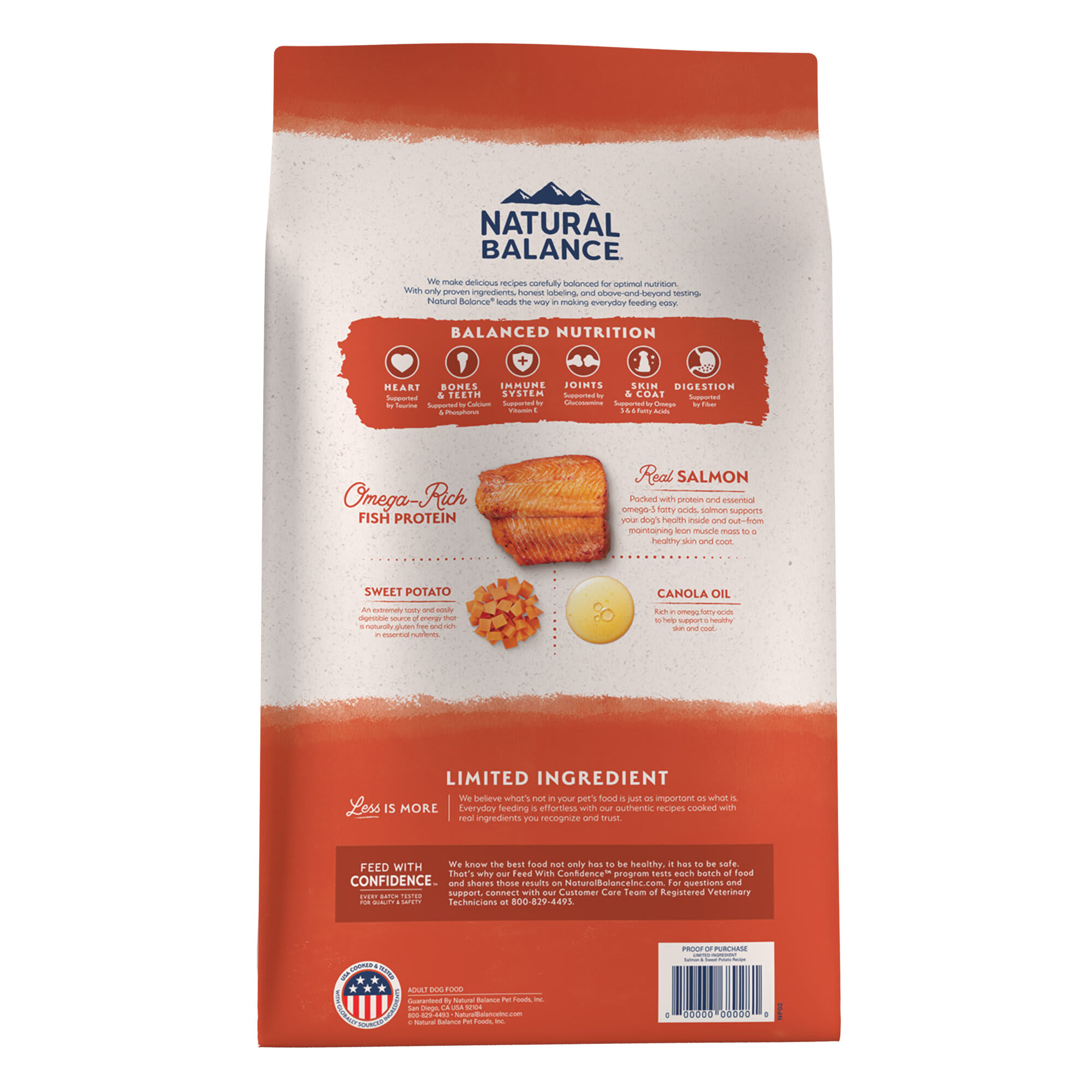 Natural balance sweet potato and fish 26 clearance lbs