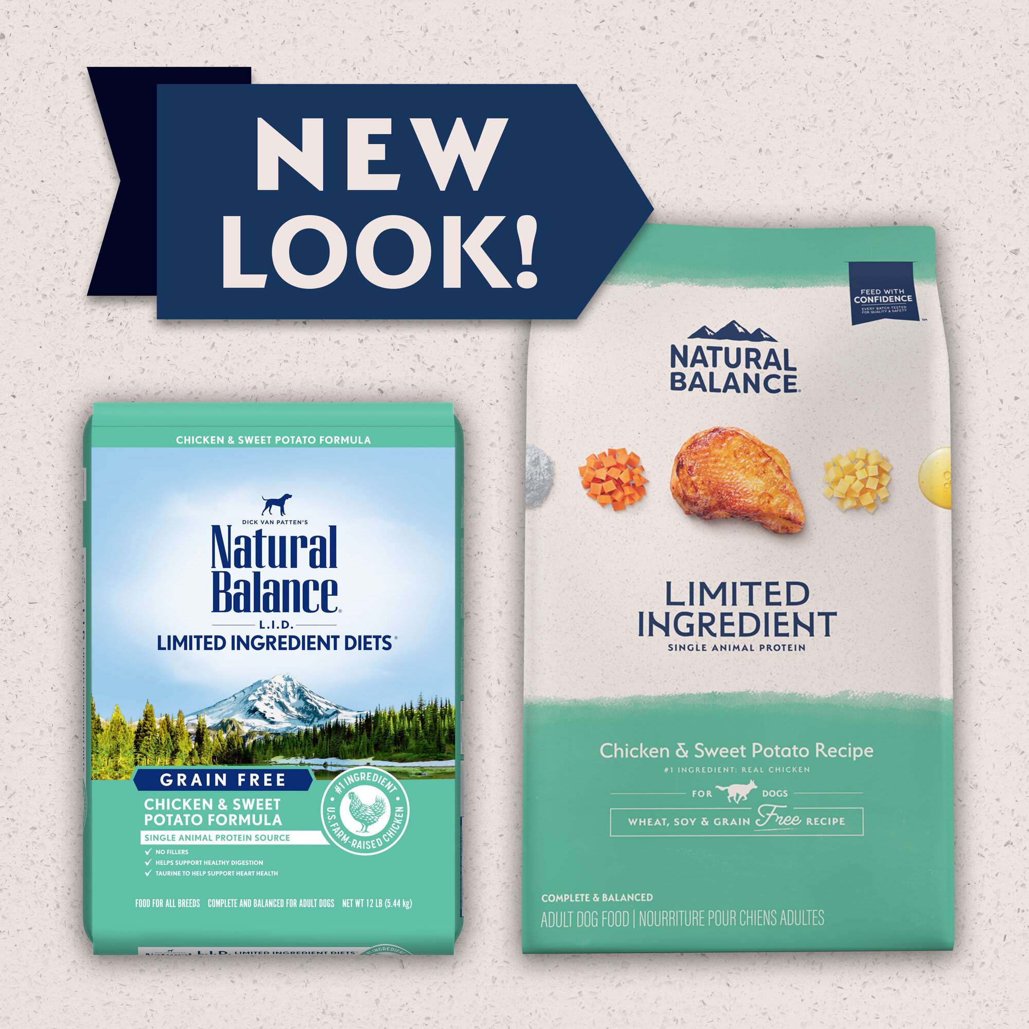 Natural Balance Limited Ingredient Adult Grain Free Dry Dog Food Chicken Sweet Potato Recipe 24 lbs. Petco