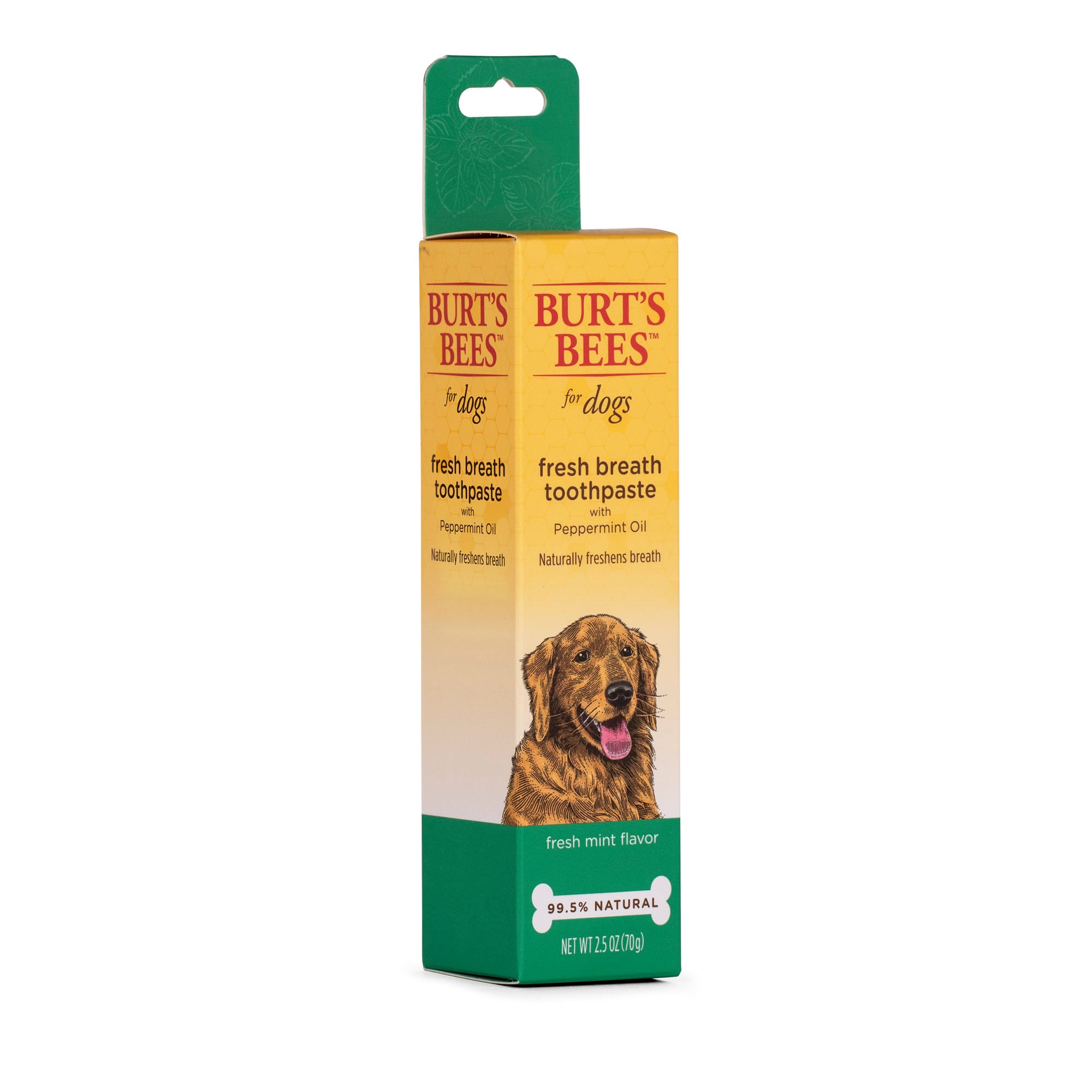 Burt s Bees Dog Toothpaste Peppermint for Fresh Breath Clean Teeth