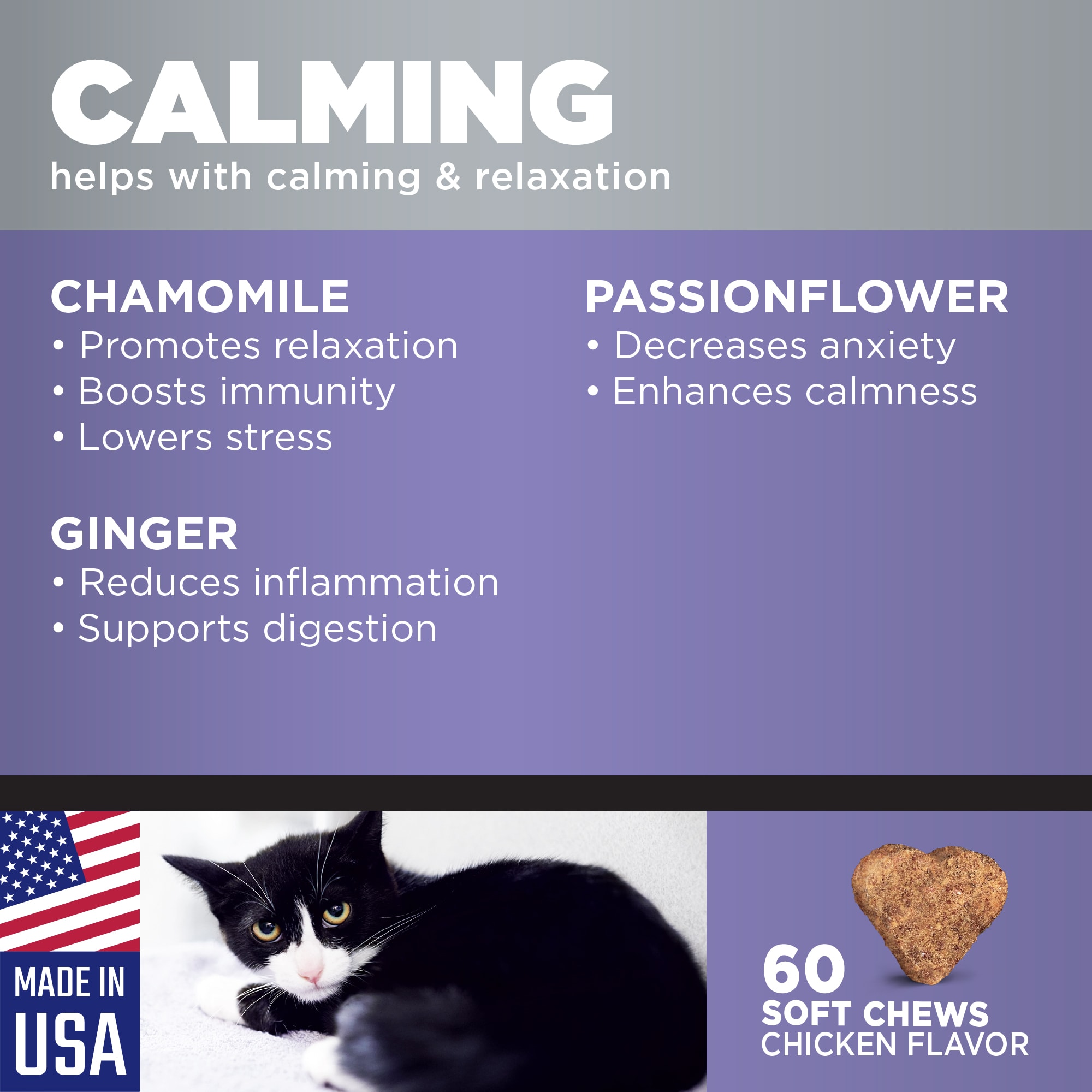 Gnc cat clearance calming chews