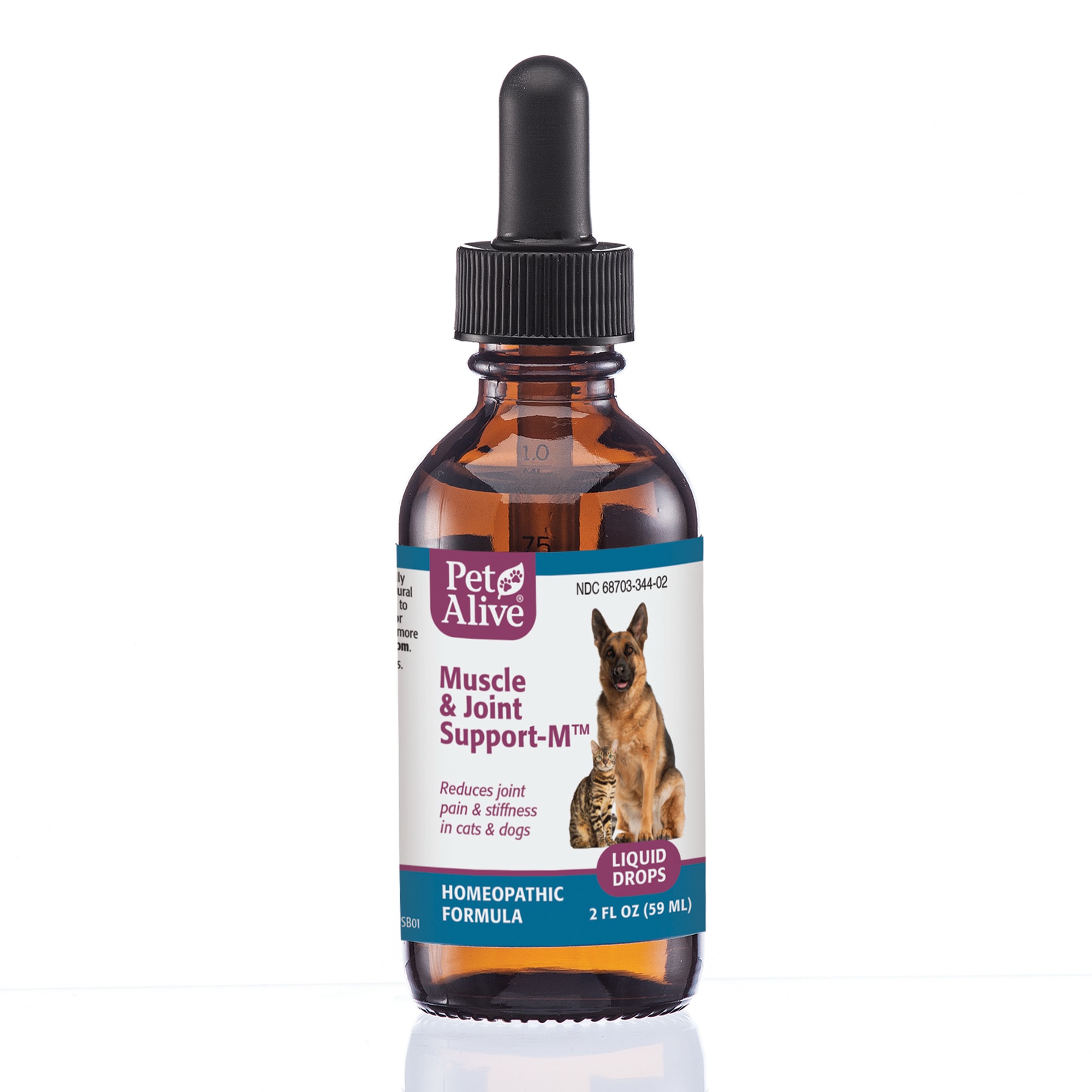 PetAlive Muscle & Joint Support-M Liquid Drops Natural Homeopathic ...