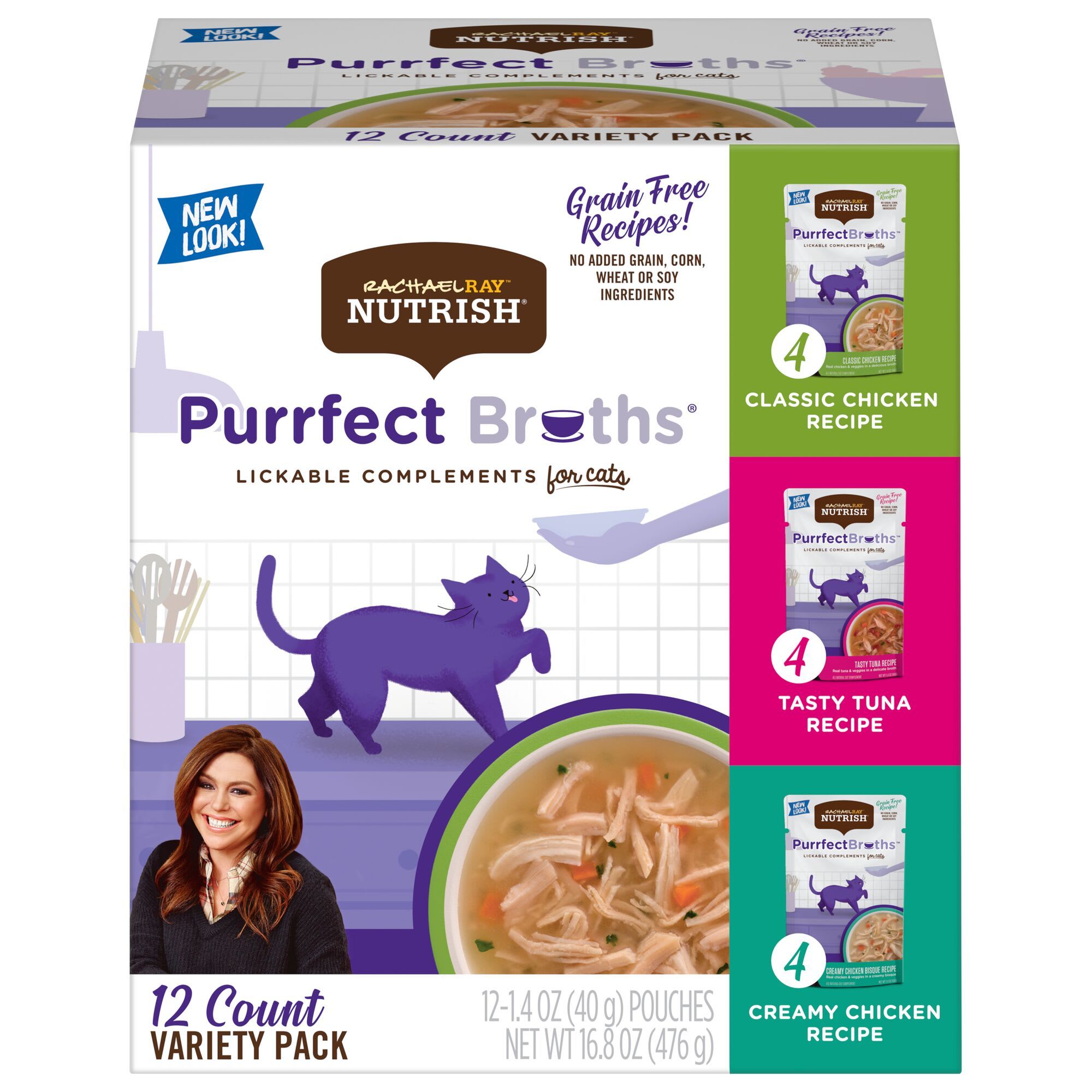 Rachael Ray Nutrish Wet Cat Food Grain Free 