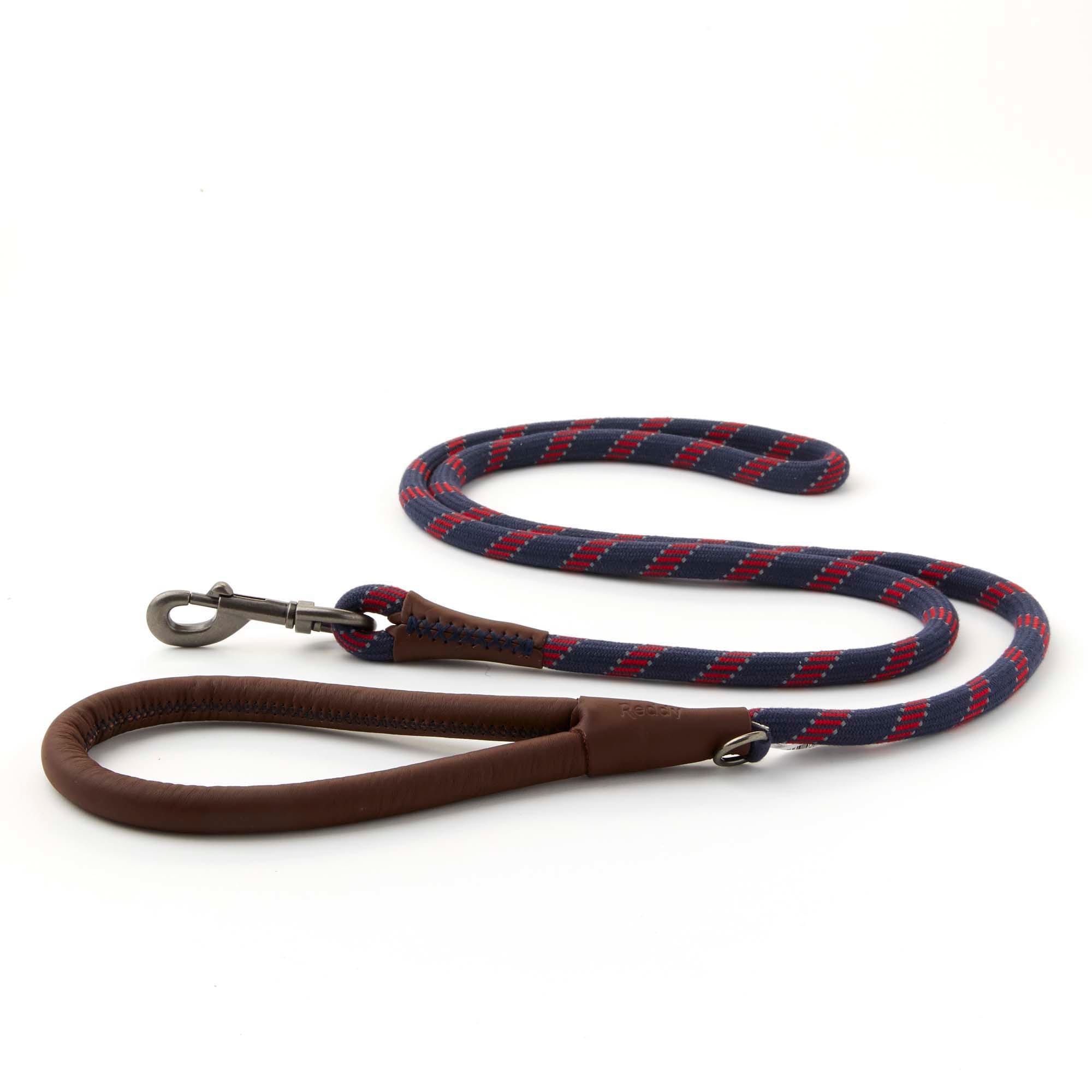 red rope dog leash