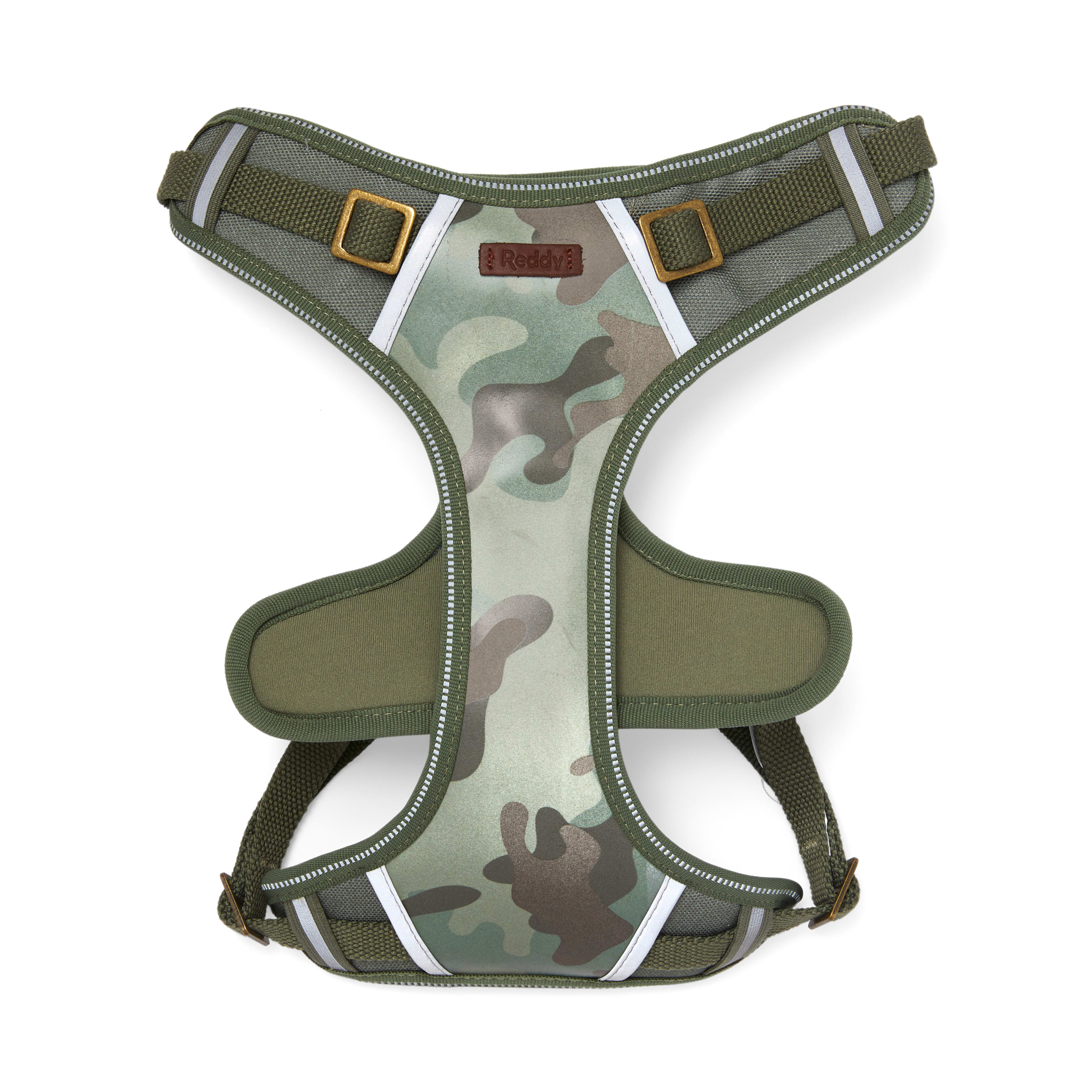 Reddy Reflective Camo Dog Harness, Large Petco