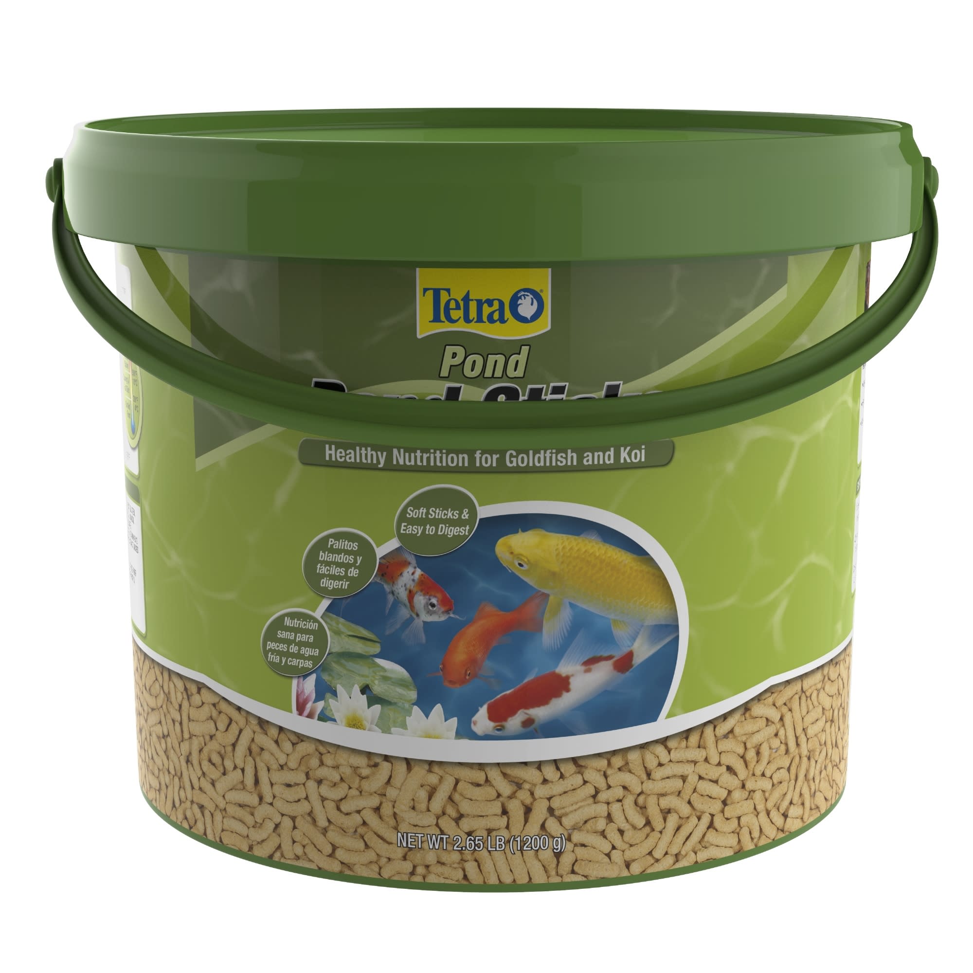 Tetra Pond Sticks 2.65 Pounds, Pond Fish Food, for Goldfish and Koi 