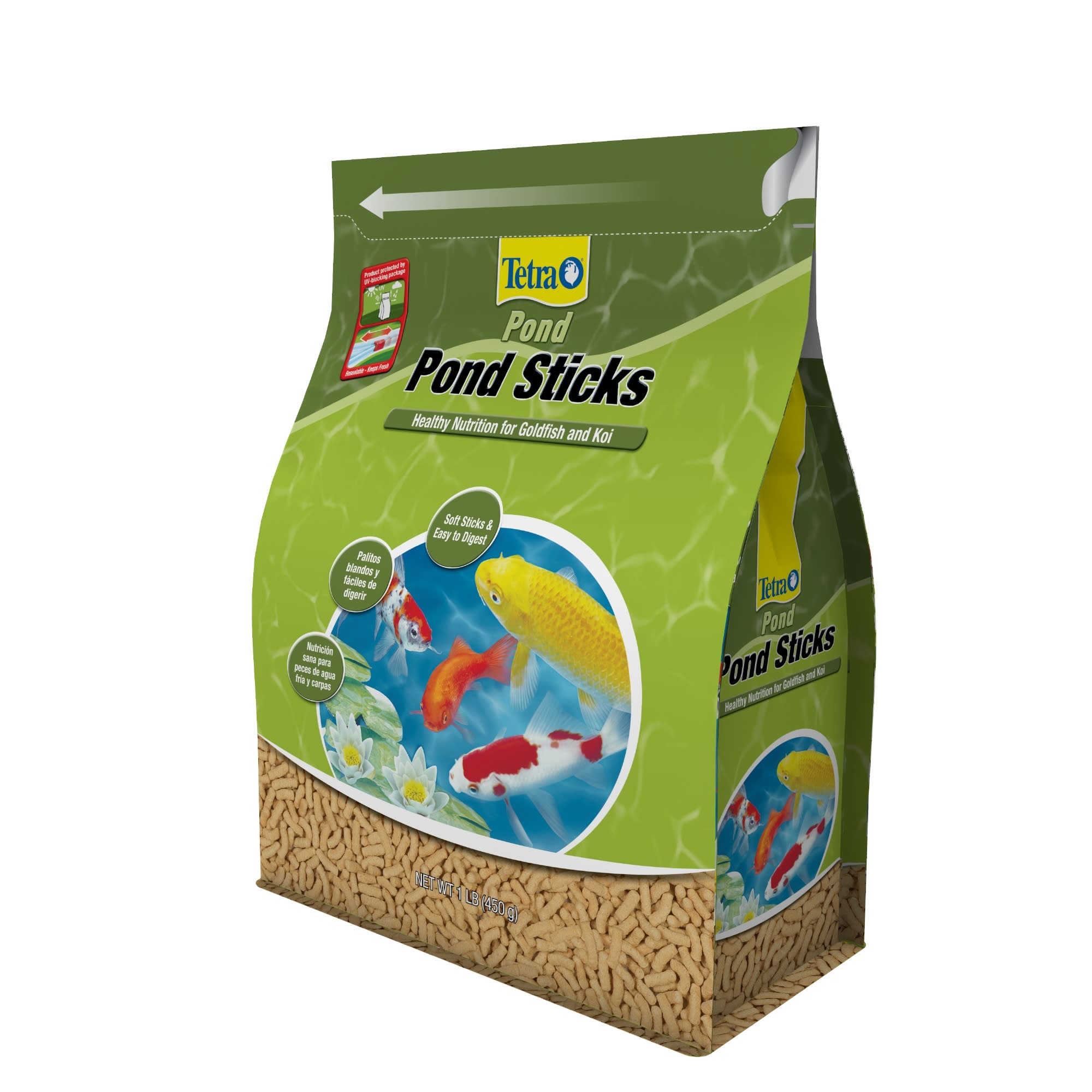 Tetra Pond Sticks Goldfish & Koi Fish Food 3.53 oz - Feeders Pet Supply