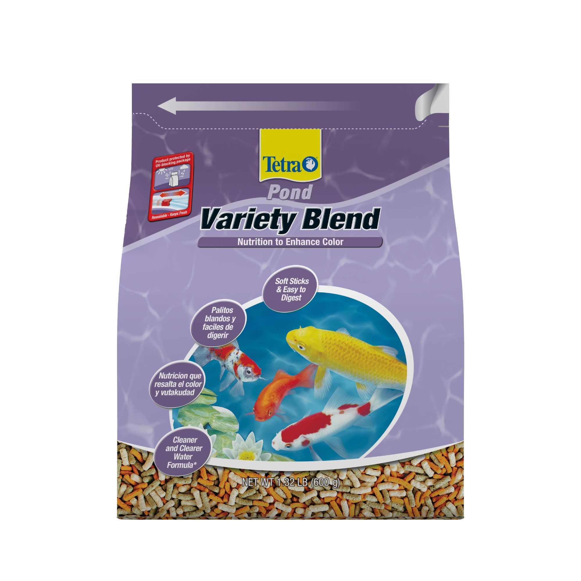 Tetra TetraPond Variety Blend 2.35 Pounds, Pond Fish Food, for Goldfish and  Koi 