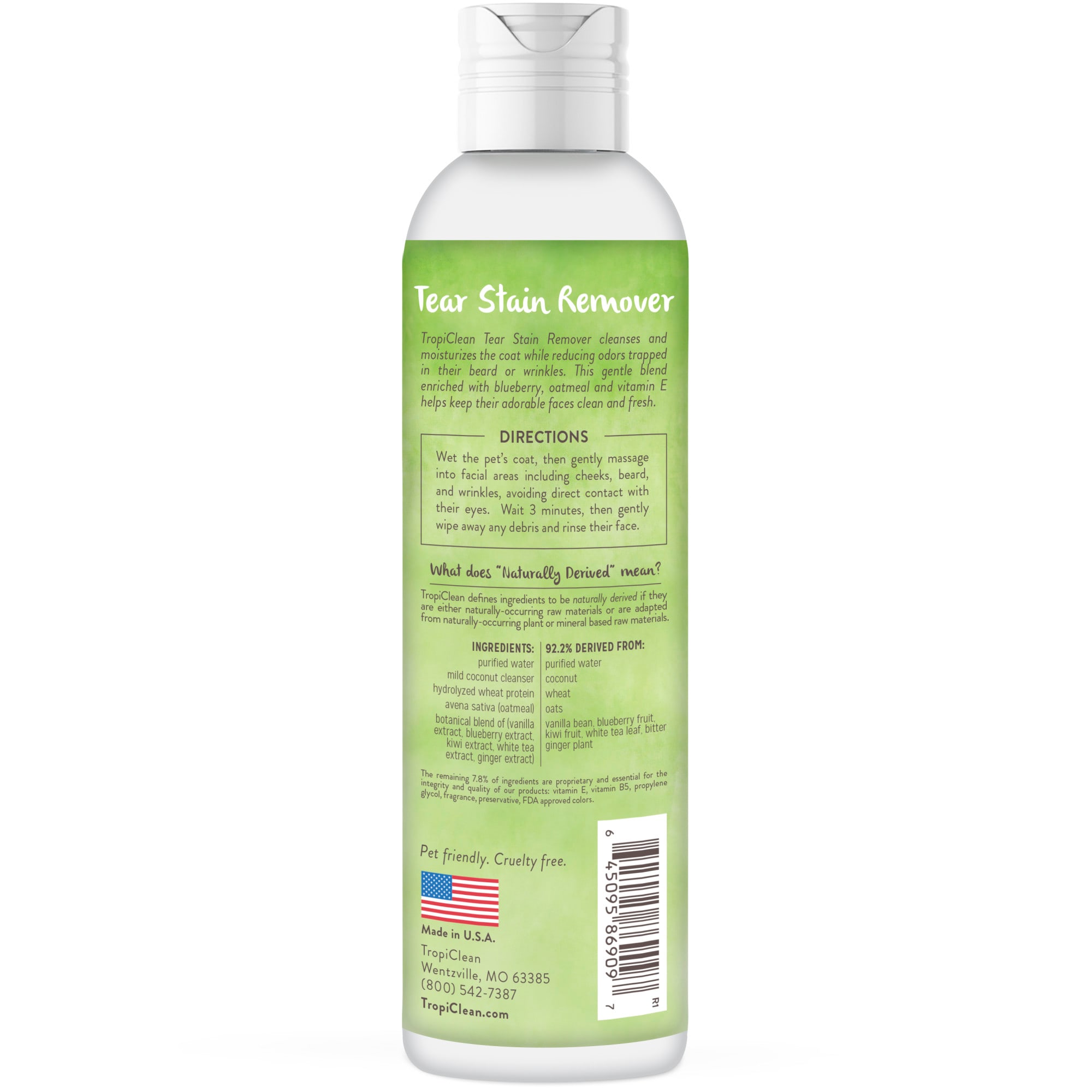 tropiclean tear stain remover