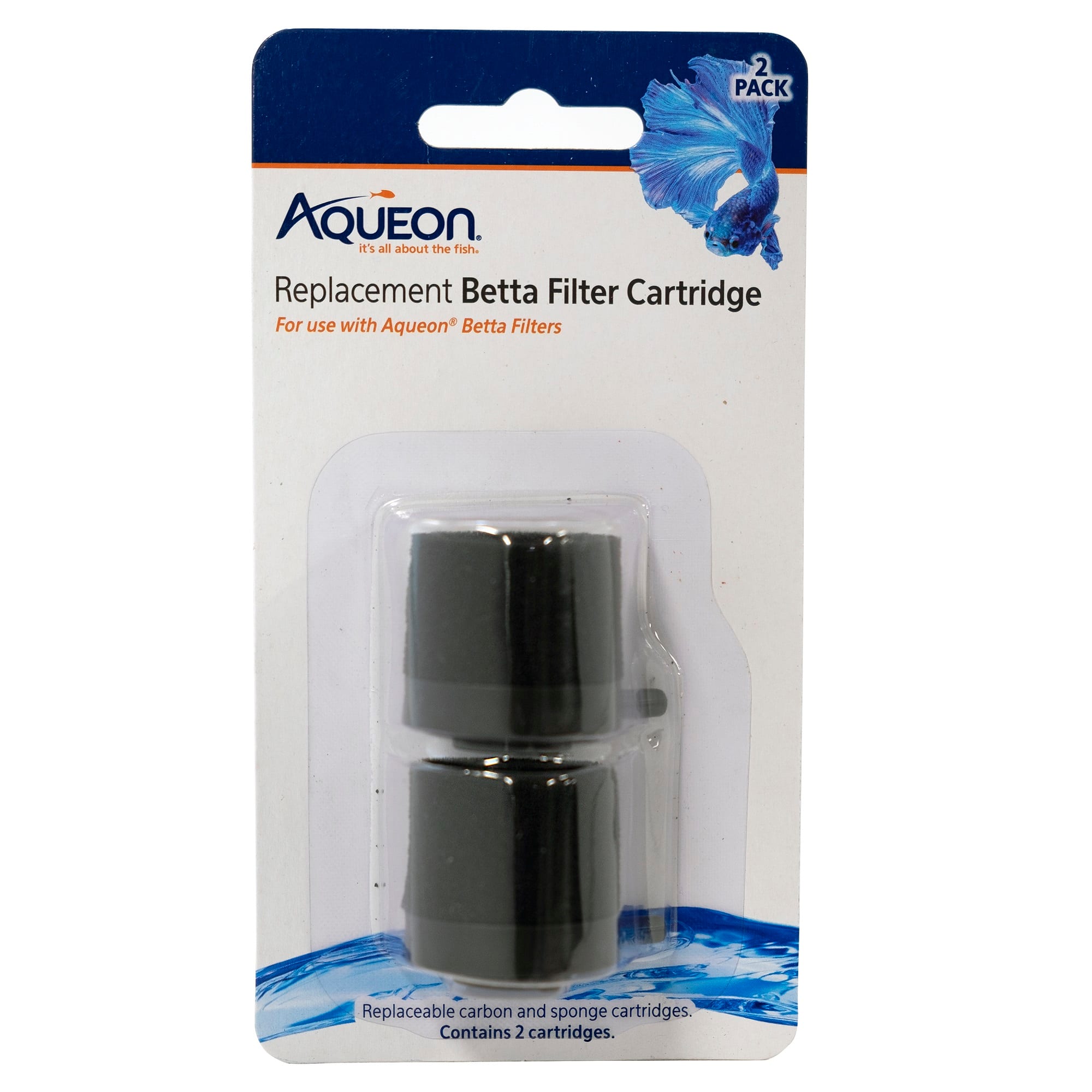 Aqueon Betta Filter Cartridge Pack Of 2 Petco