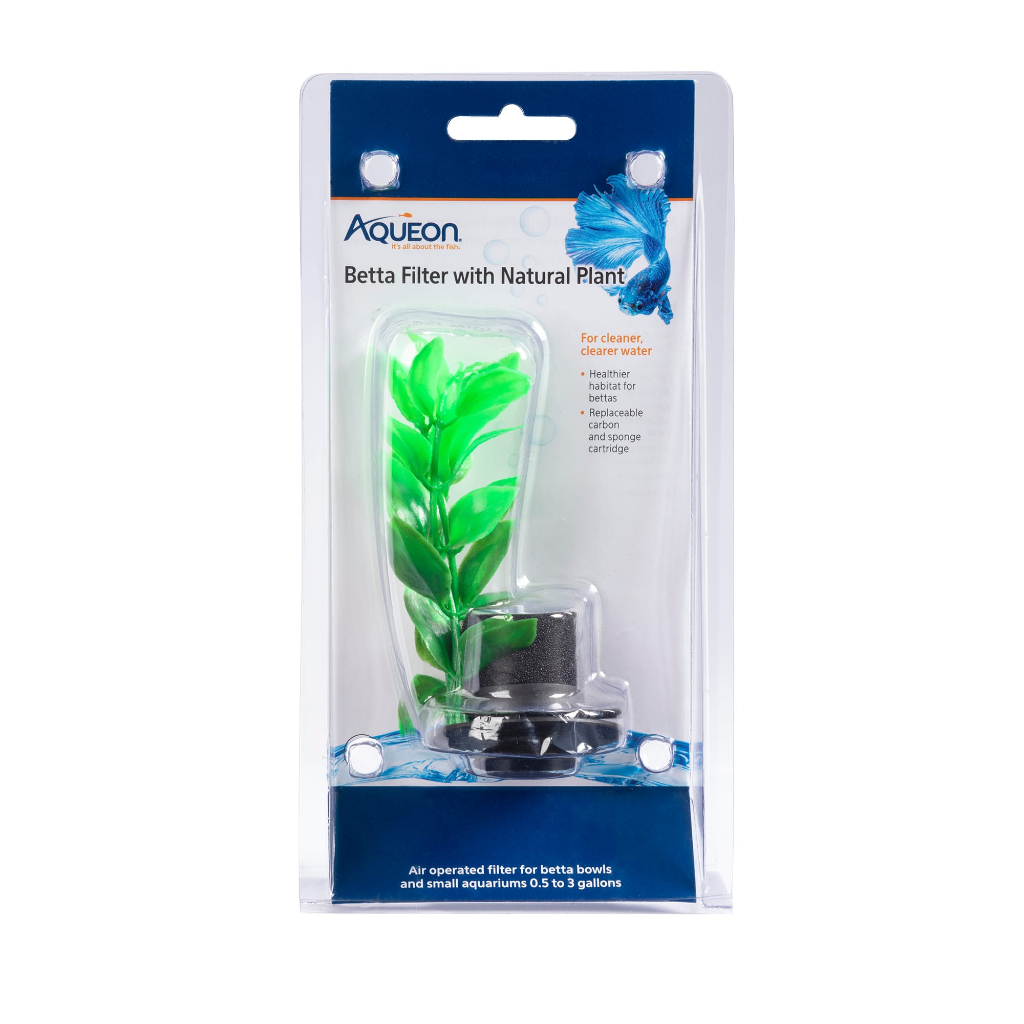 Aqueon BettaBow Quick Clean 1 Gallon Aquarium Kit