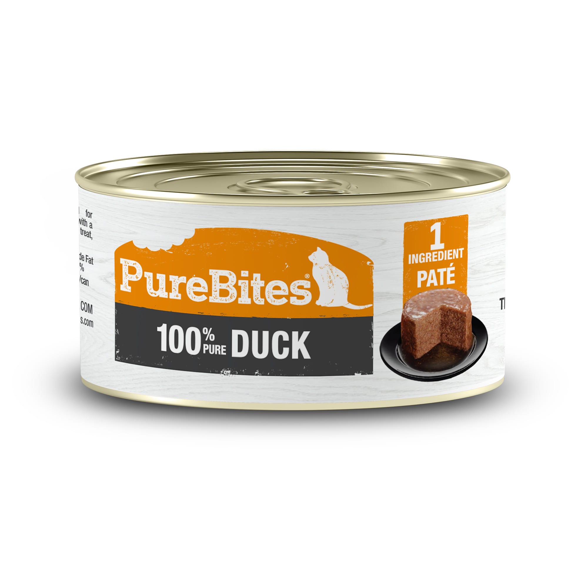 PureBites Duck Pate Cat Treats 2.5 oz. Case of 12 Petco