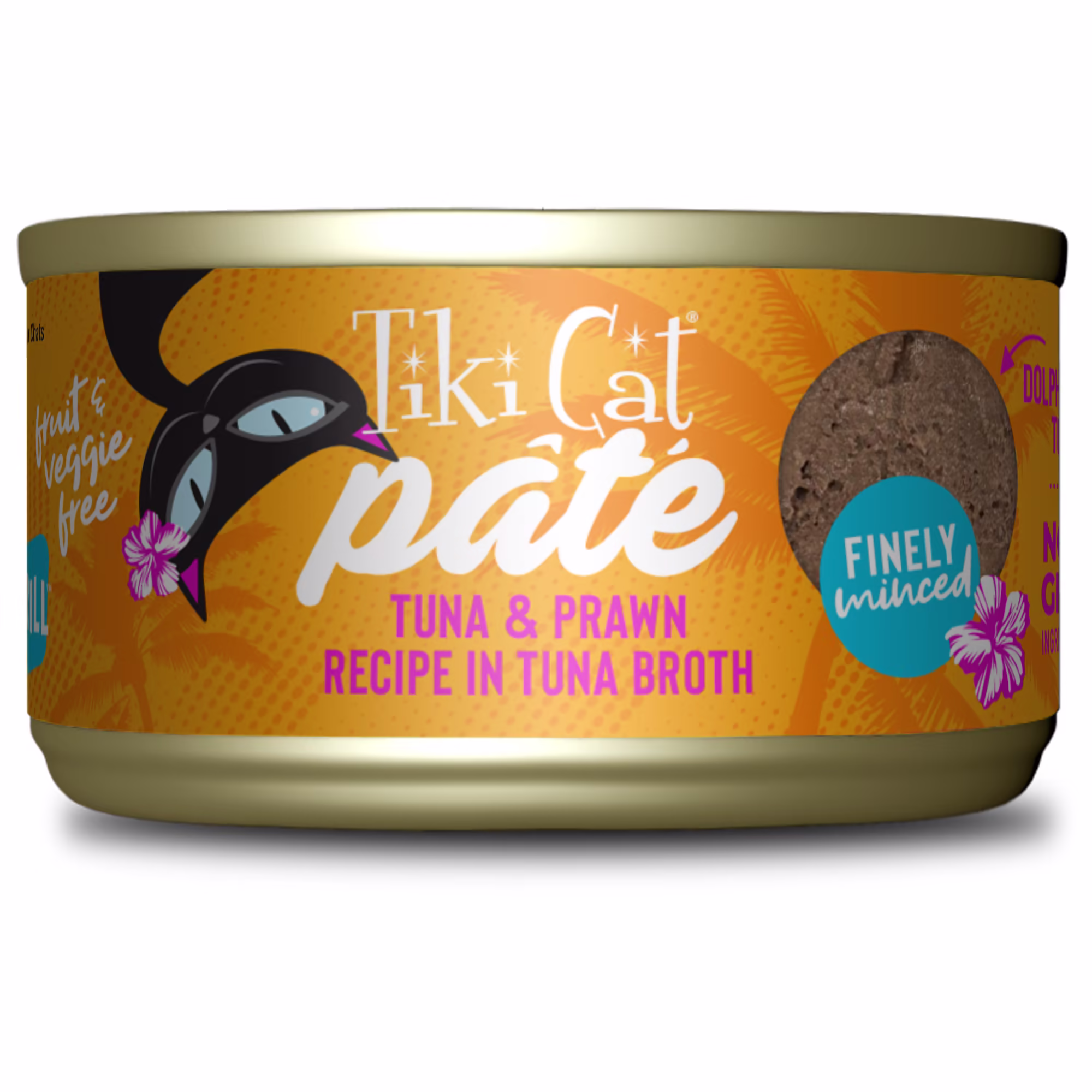 Tiki Cat Grill Tuna with Prawn Recipe Pate Wet Food, 2.8 oz. Petco