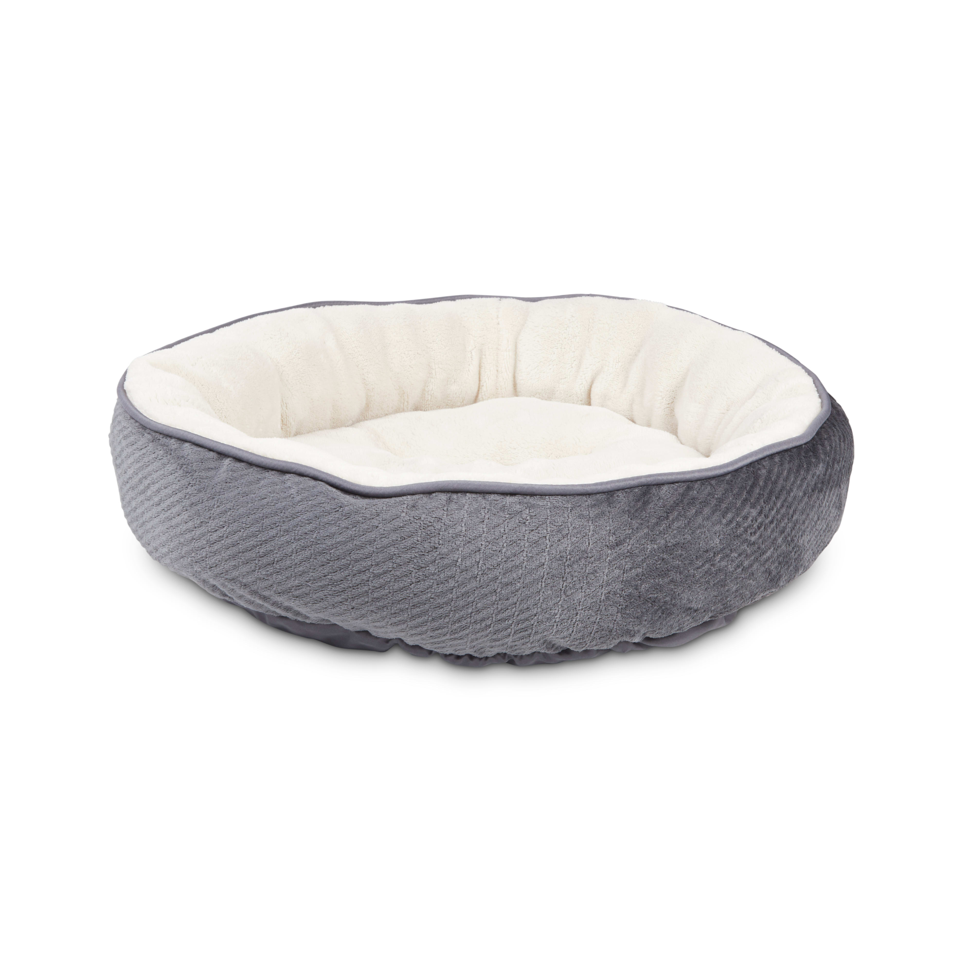 Harmony textured 2025 round cat bed