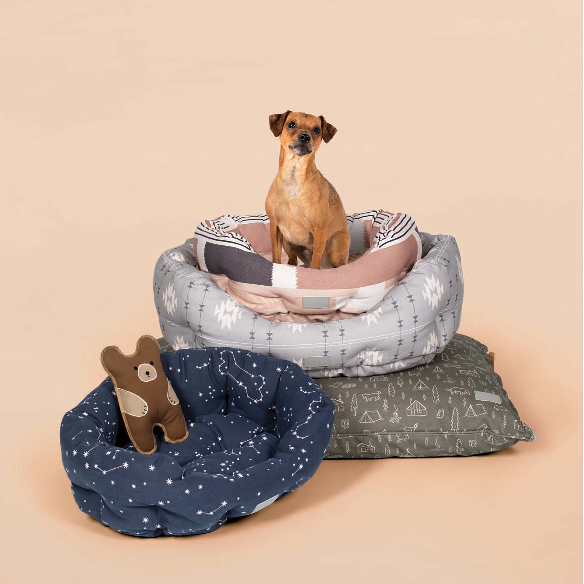 Fringe orthopedic best sale pet bed