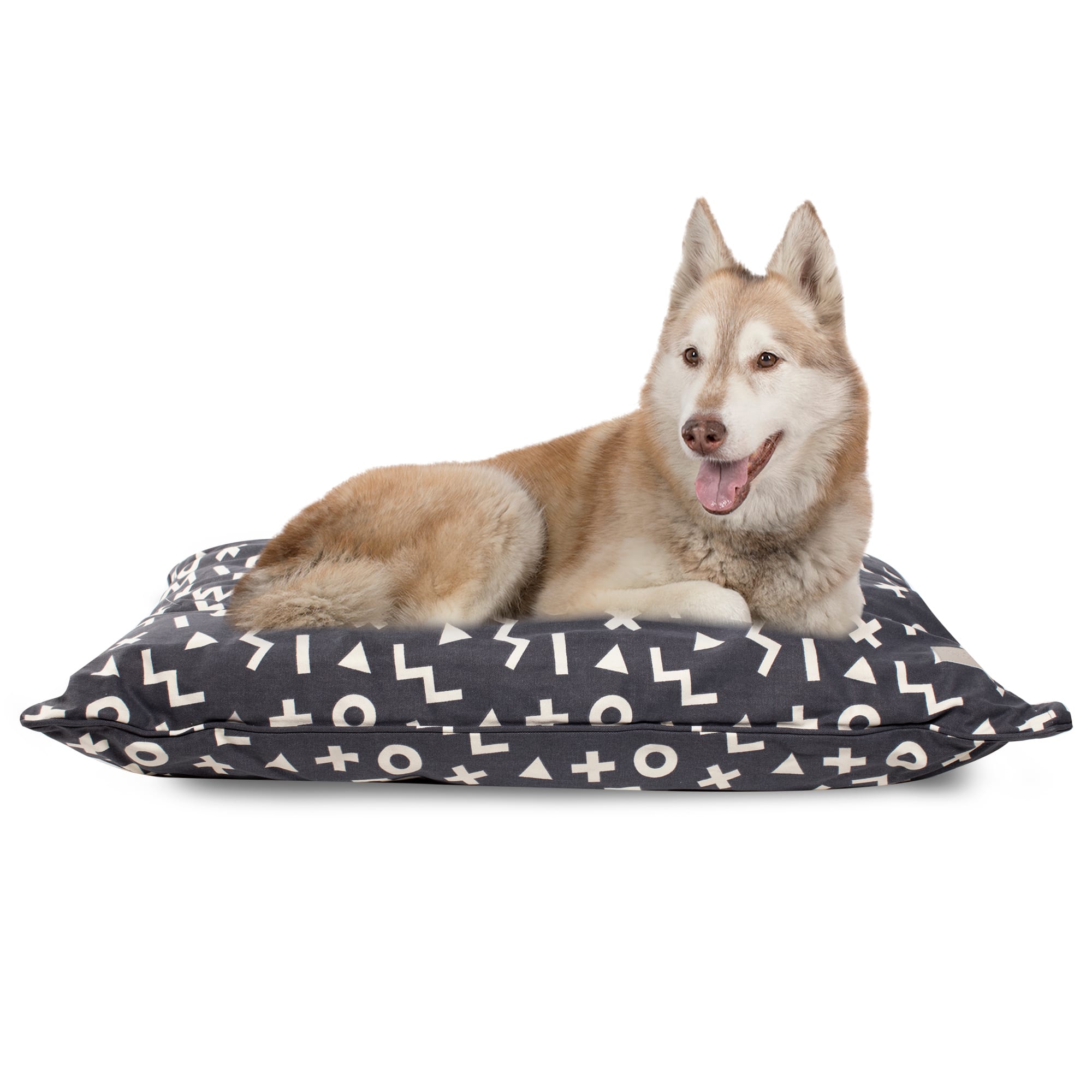 by Fringe Studio Xo Shape Pillow Pet Bed, 36" L X 27" W X 6" H