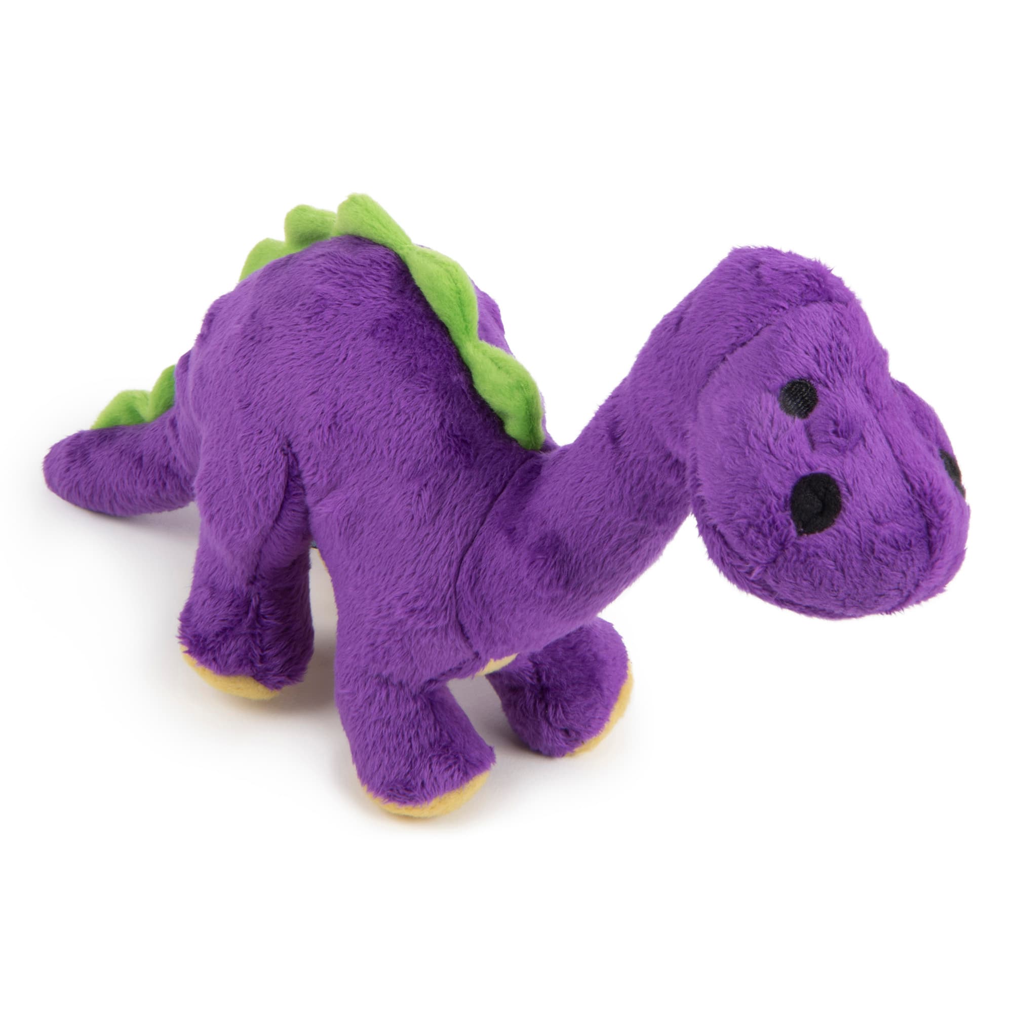 purple dinosaur dog toy