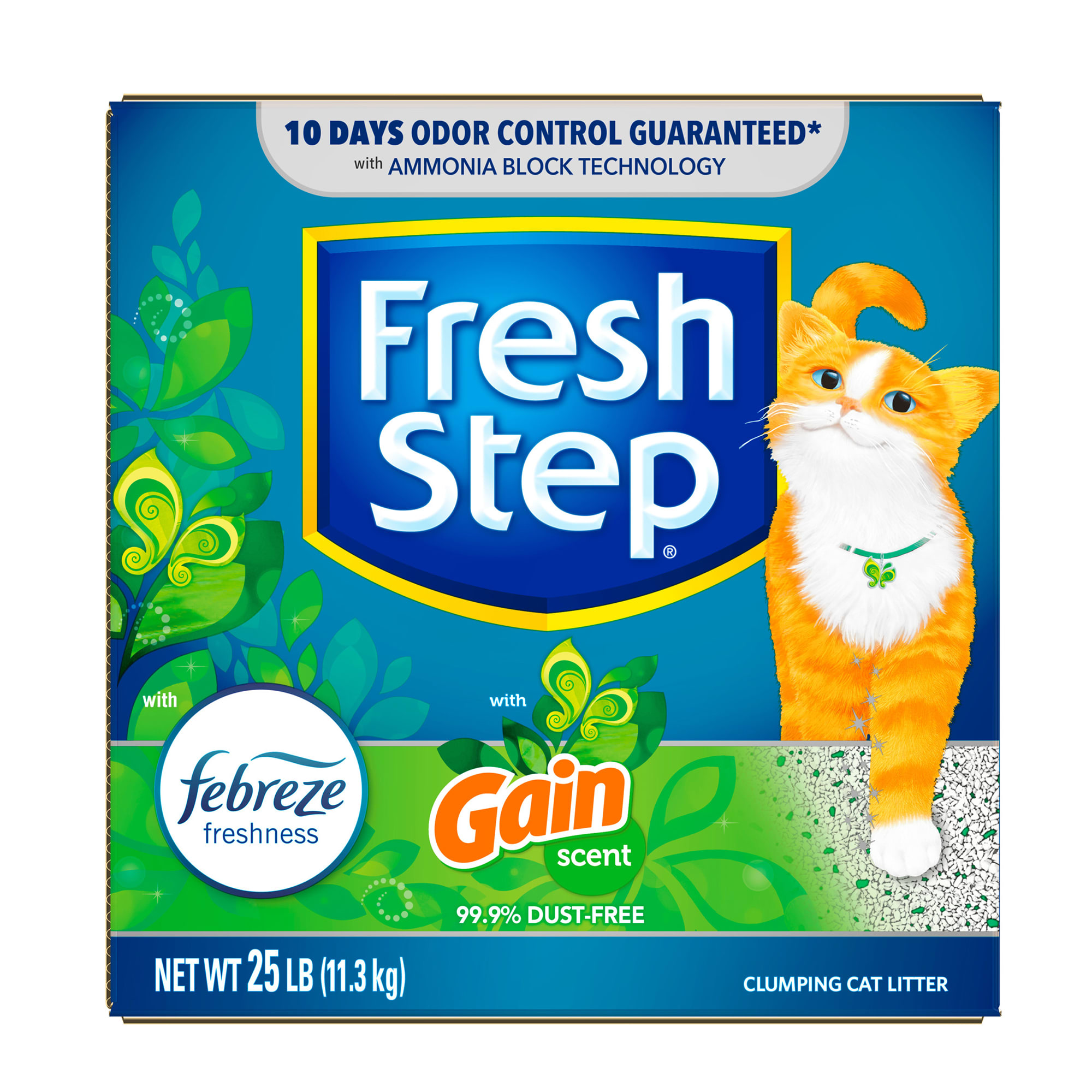 Fresh Step Advanced Clumping Cat Litter, Clean Paws Multi-Cat, Extra Large,  37 lbs total (2 Pack of 18.5 lb Boxes)