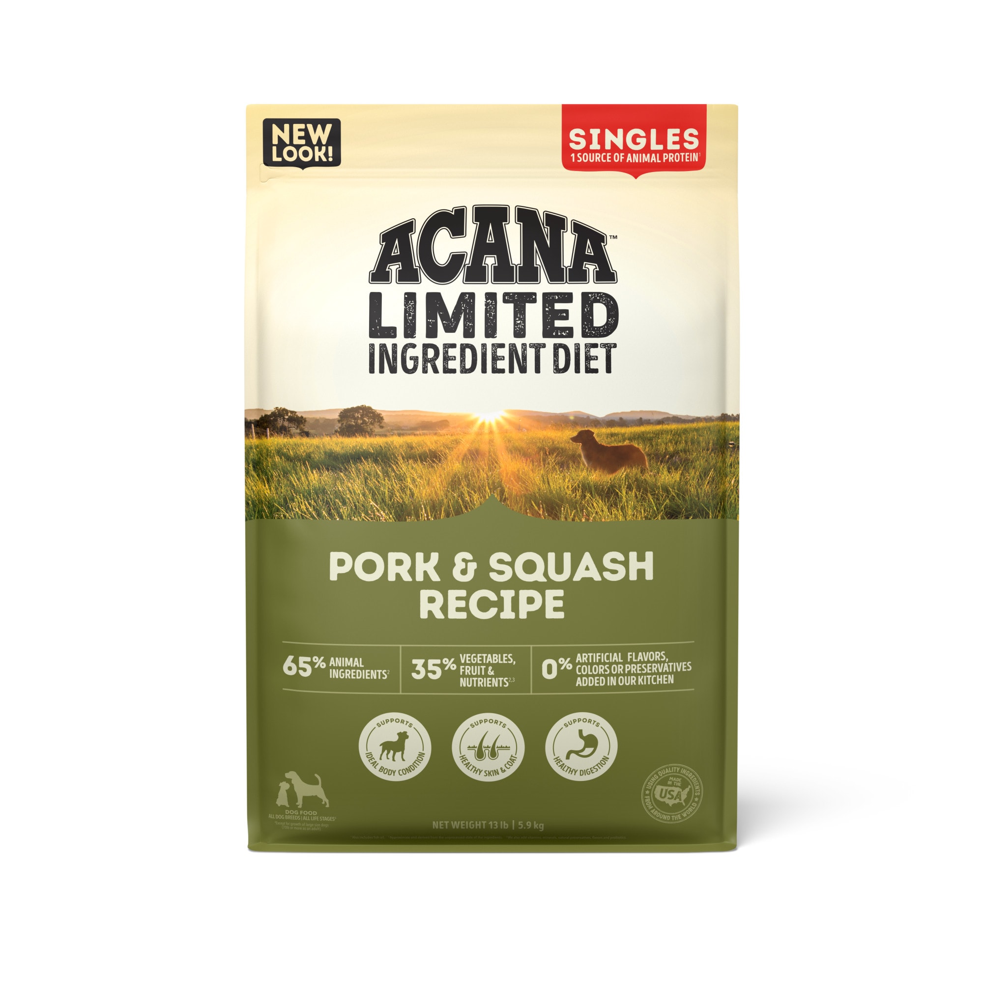 UPC 064992714000 product image for ACANA Singles Limited Ingredient Diet Grain-Free High Protein Pork & Squash Dry  | upcitemdb.com