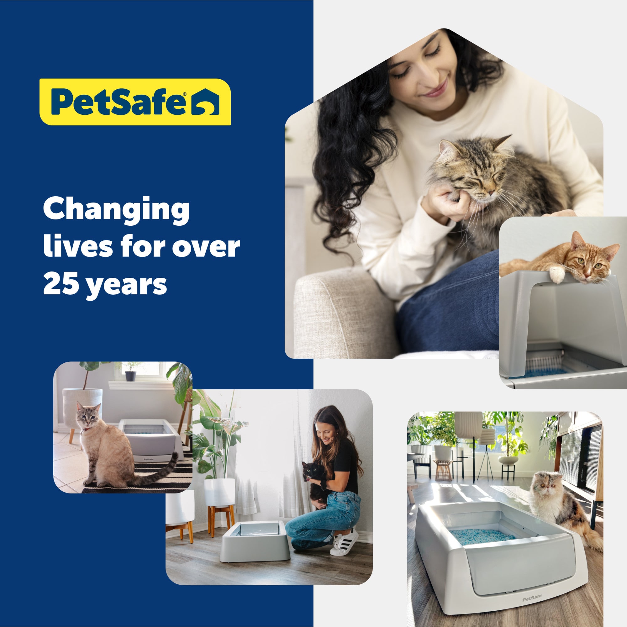 ScoopFree by PetSafe Complete Classic Auto Self-Cleaning Cat Litter Box