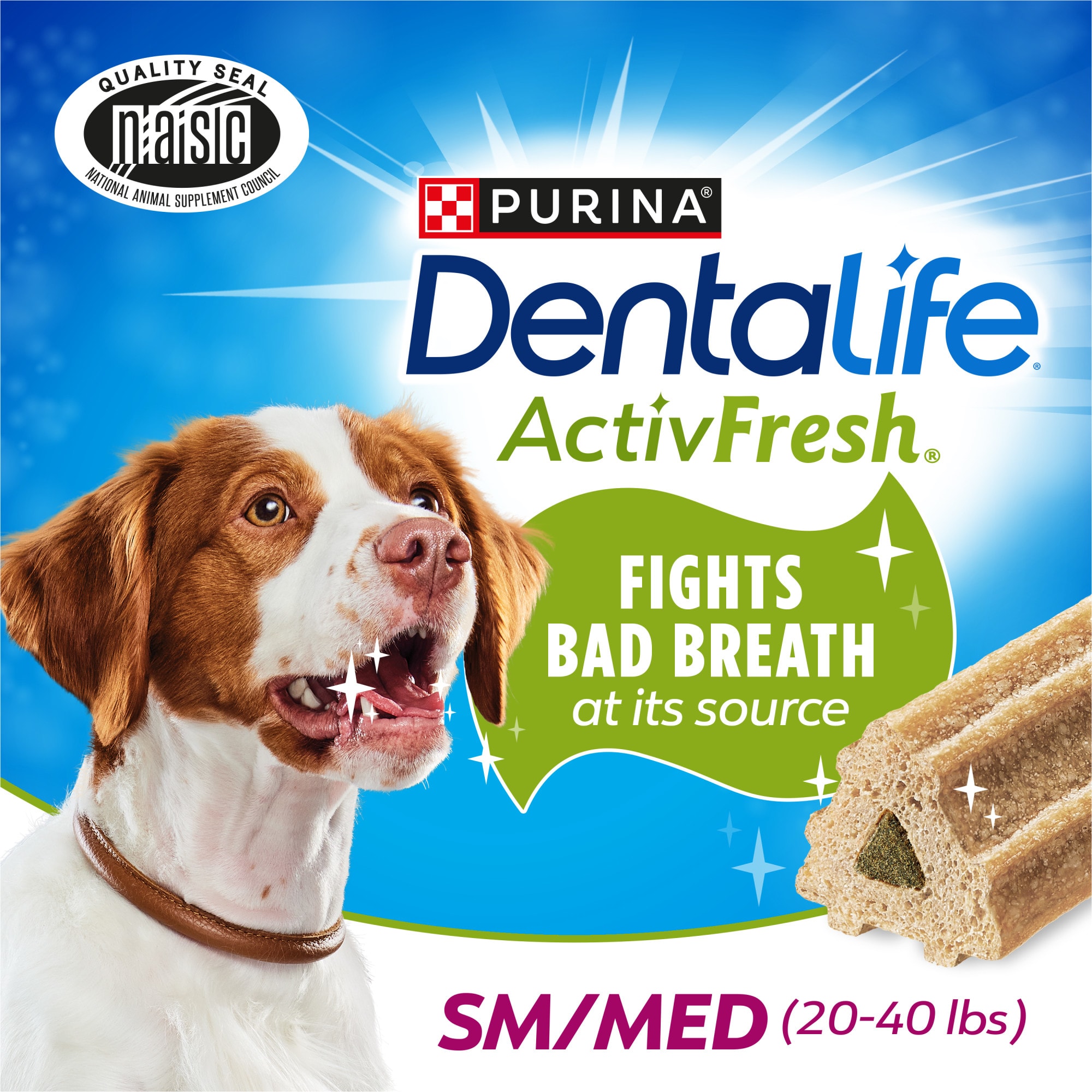 DentaLife ActivFresh Chicken Flavor Small Medium Breed Adult Dog