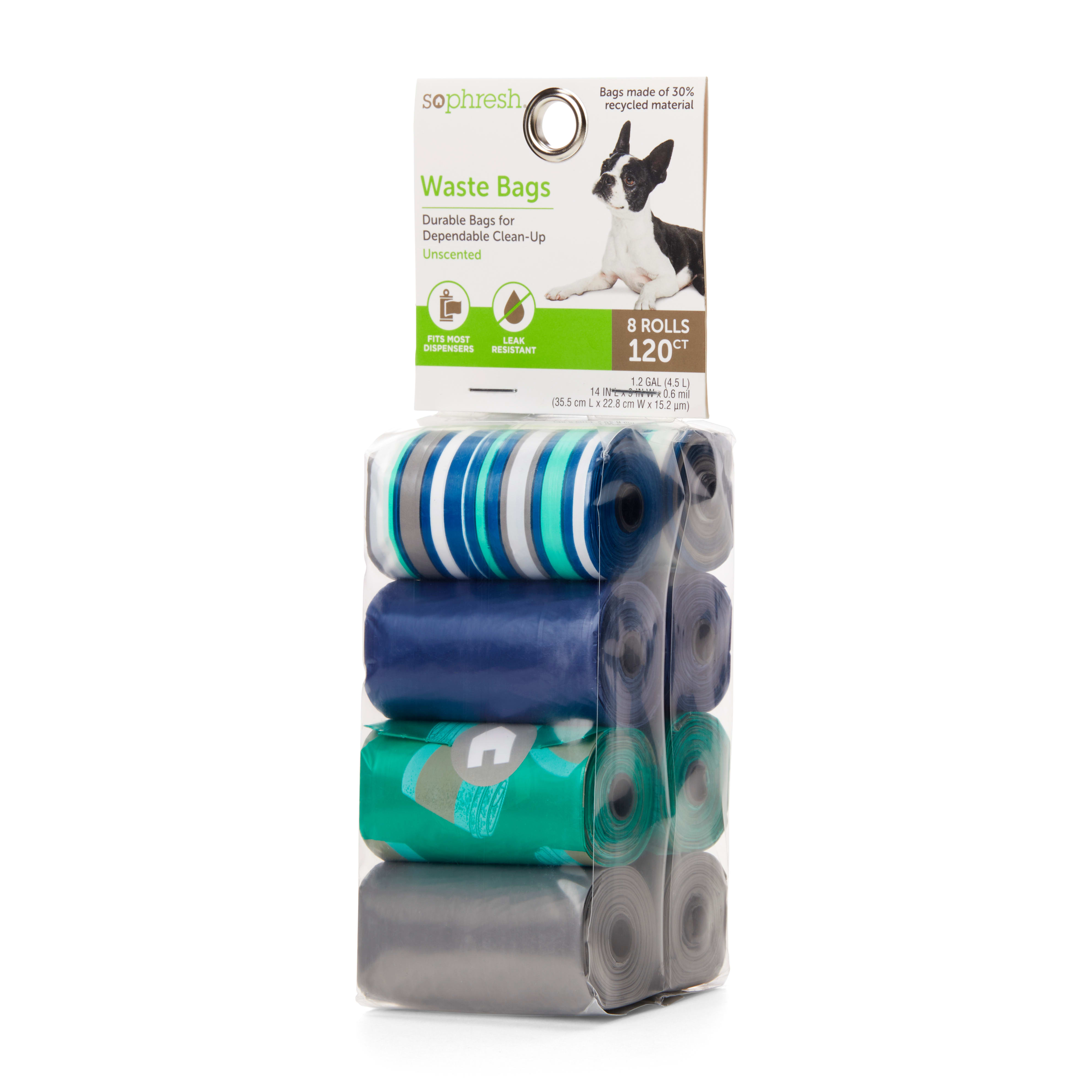 Dog waste outlet bags