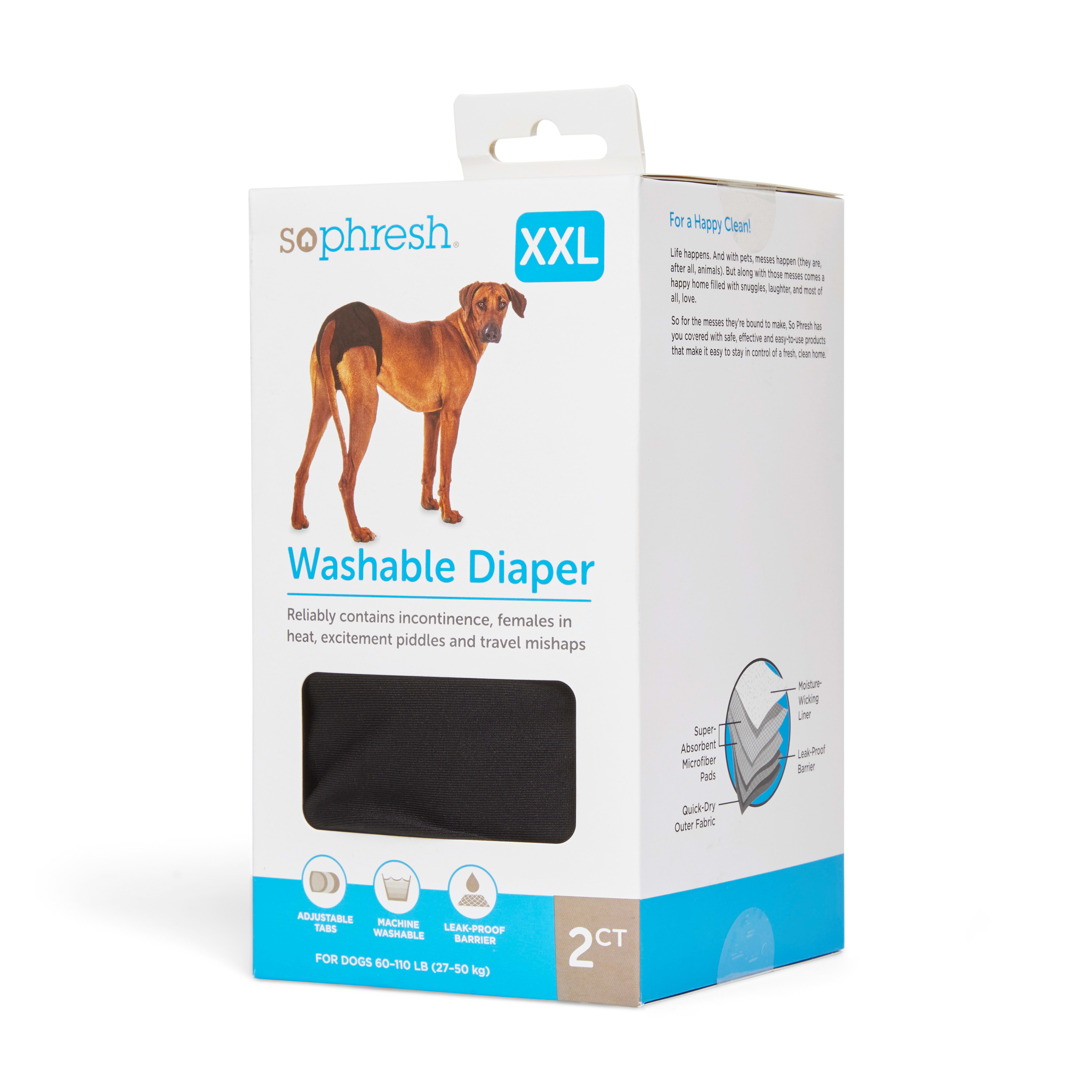 So phresh best sale washable diaper xl