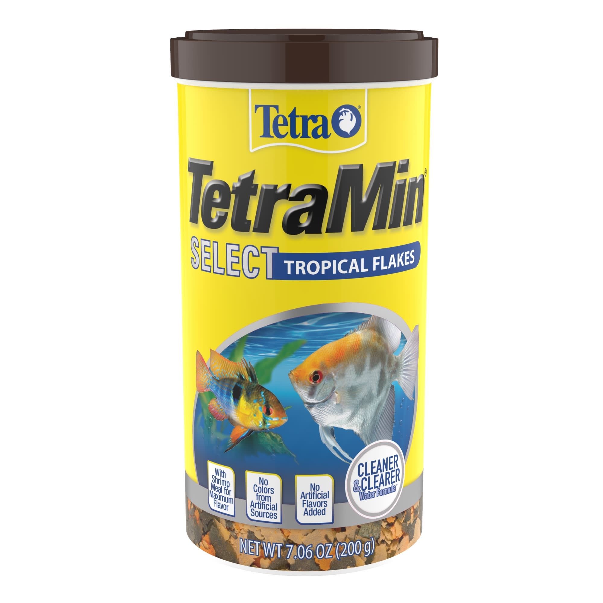 TETRA Min Plus Tropical Flakes Fish Food, 7.06-oz jar 