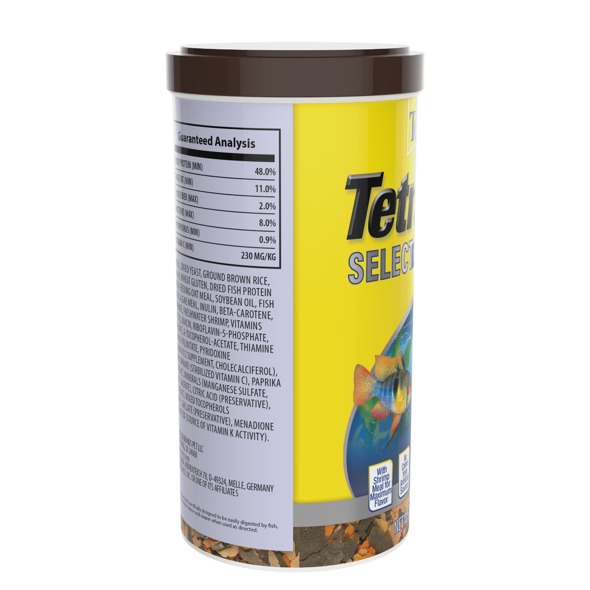 Tetra TetraMin Select Tropical Flakes - 2.2 oz