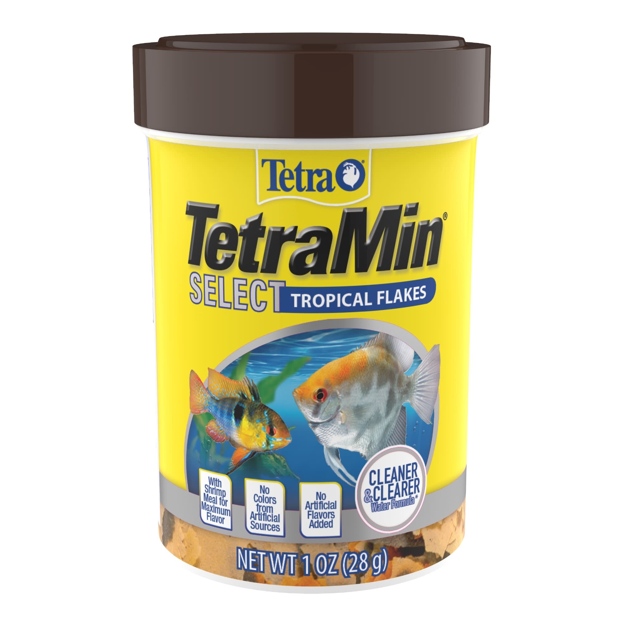 Tetra TetraMin Balanced Diet Tropical Fish Food Flakes, 3.53 oz