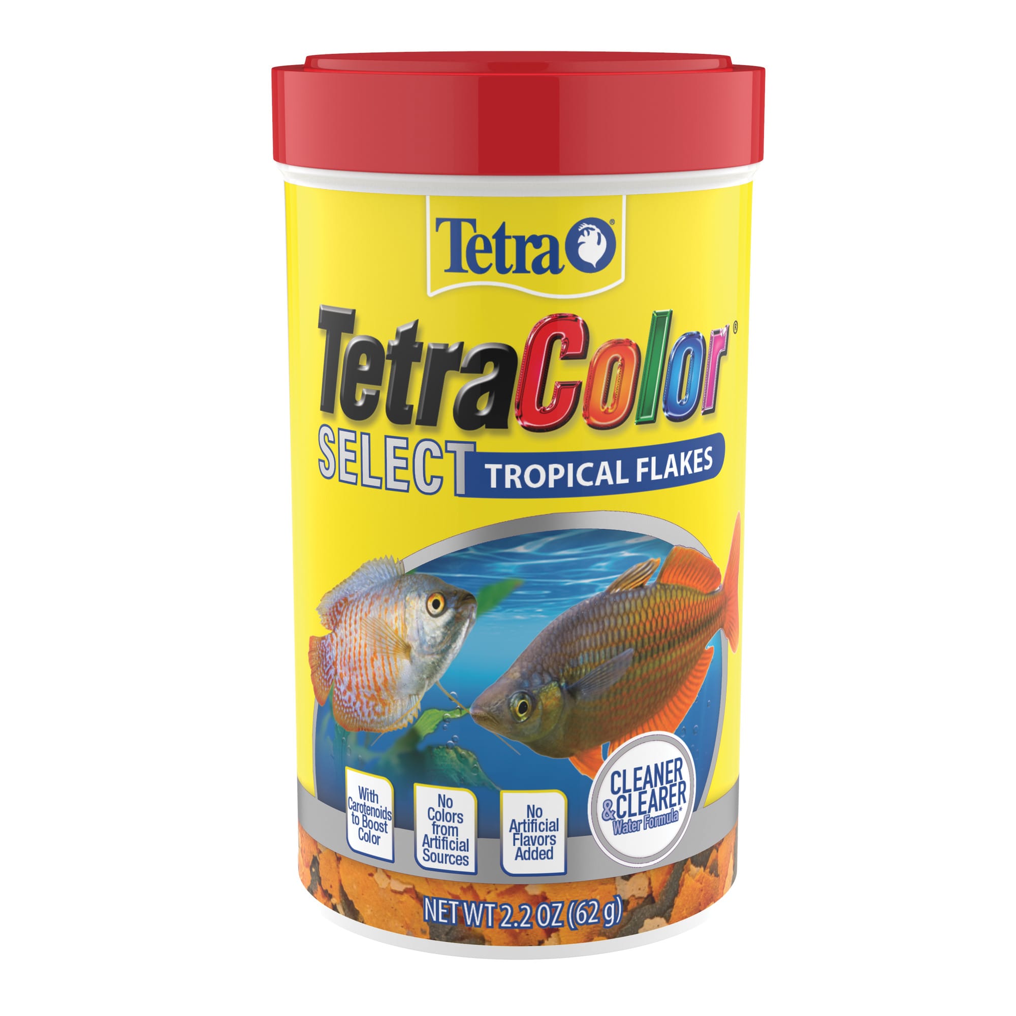 Tropical goldfish clearance color flakes