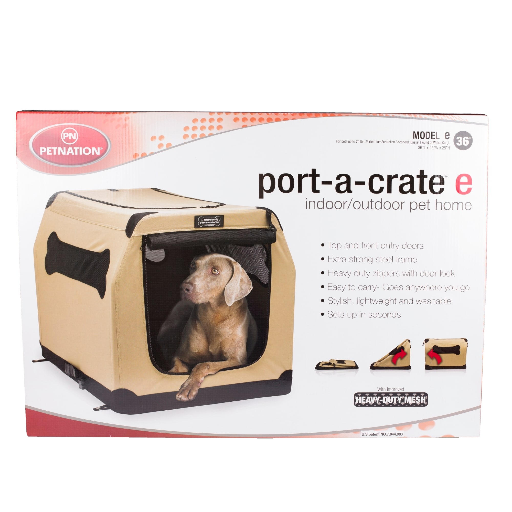 Pets at hotsell home crate