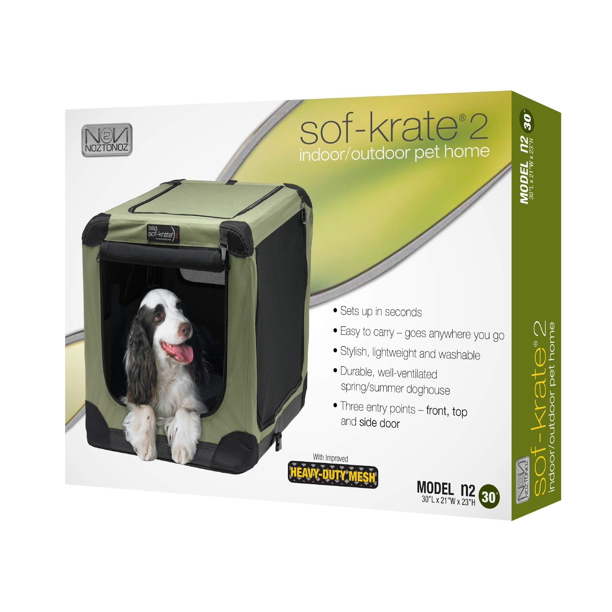 noztonoz dog crate sale