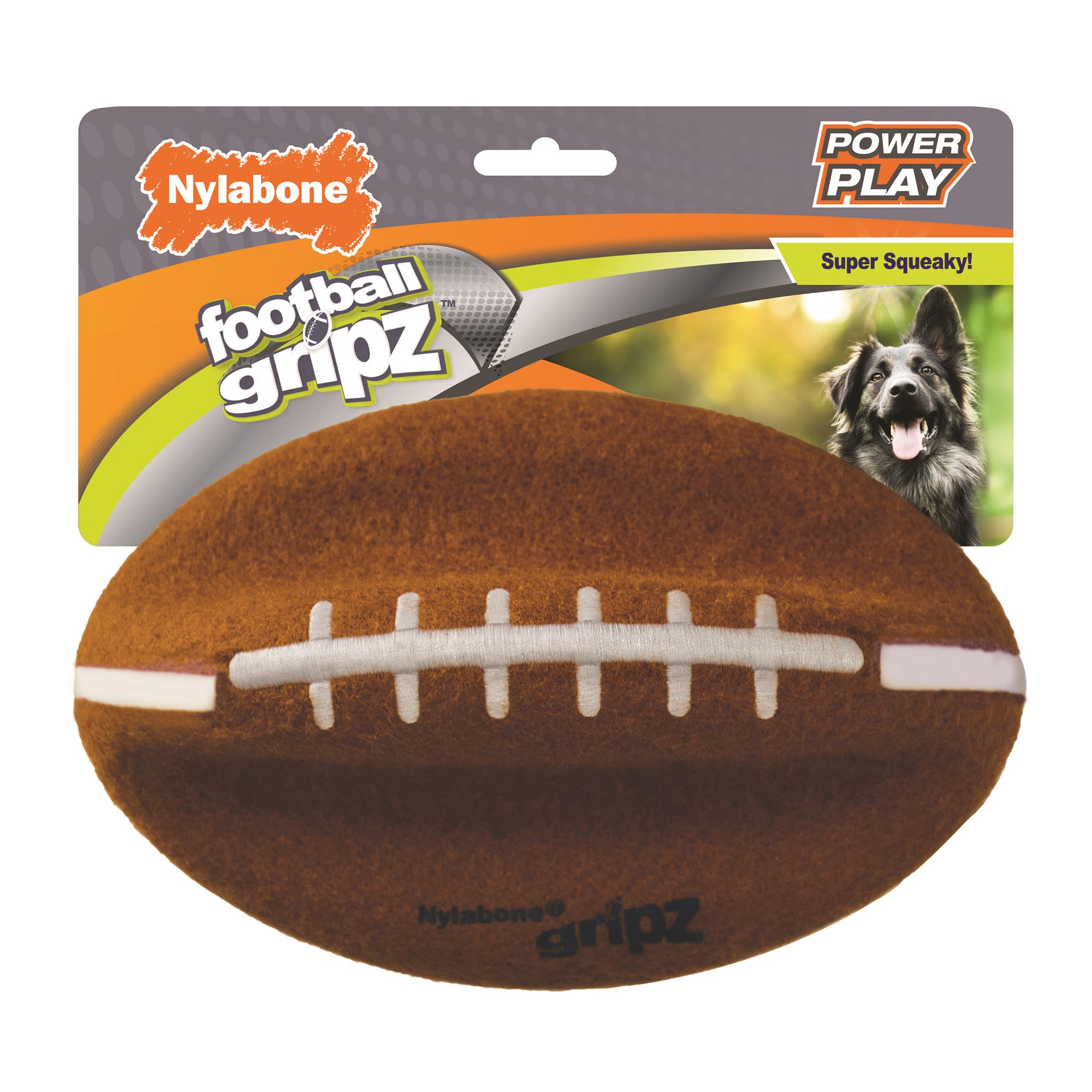 Nylabone Power Play Gripz Football Dog Toy, Large Shop Your Way