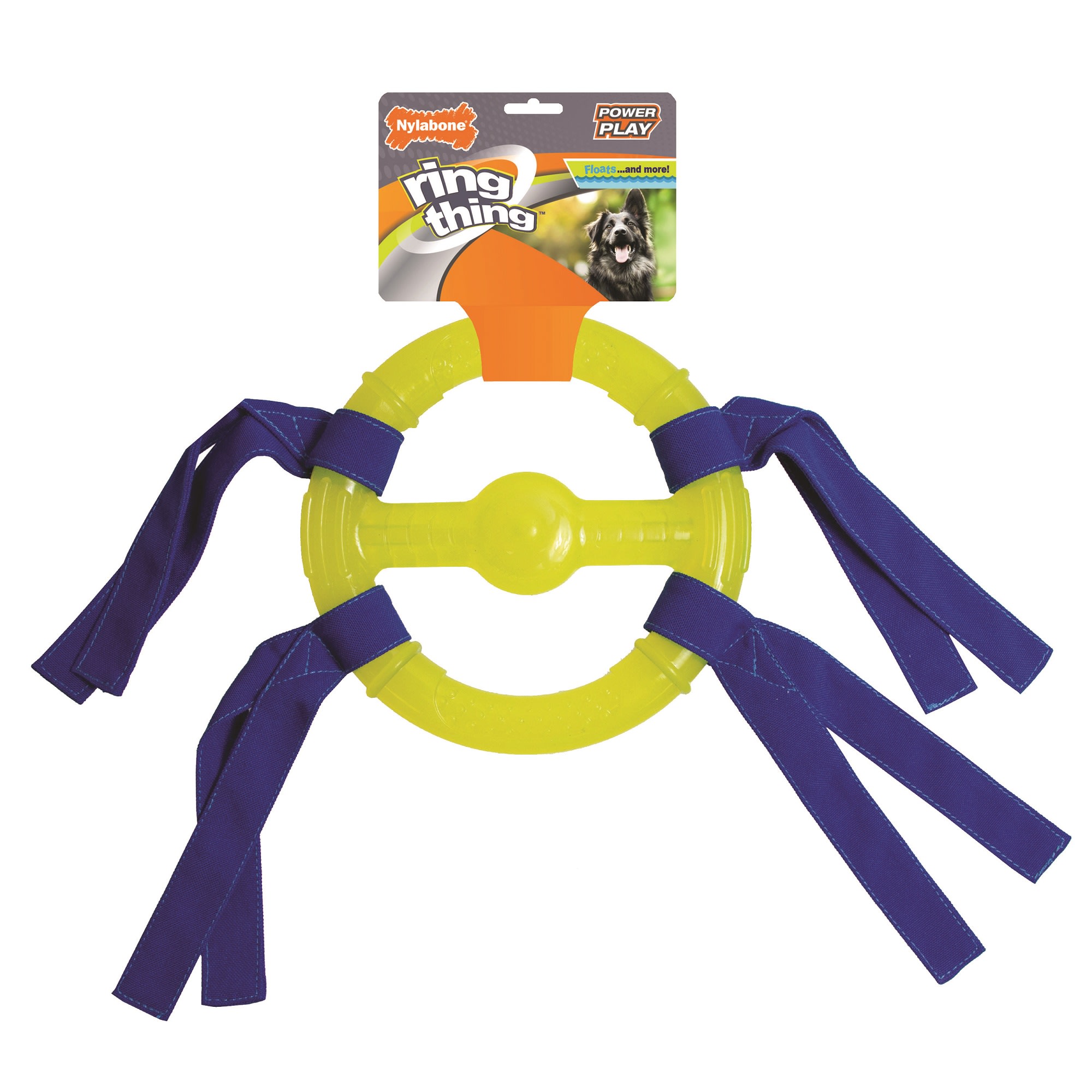 Nylabone Power Play Ring Thing Floatable Dog Toy Petco