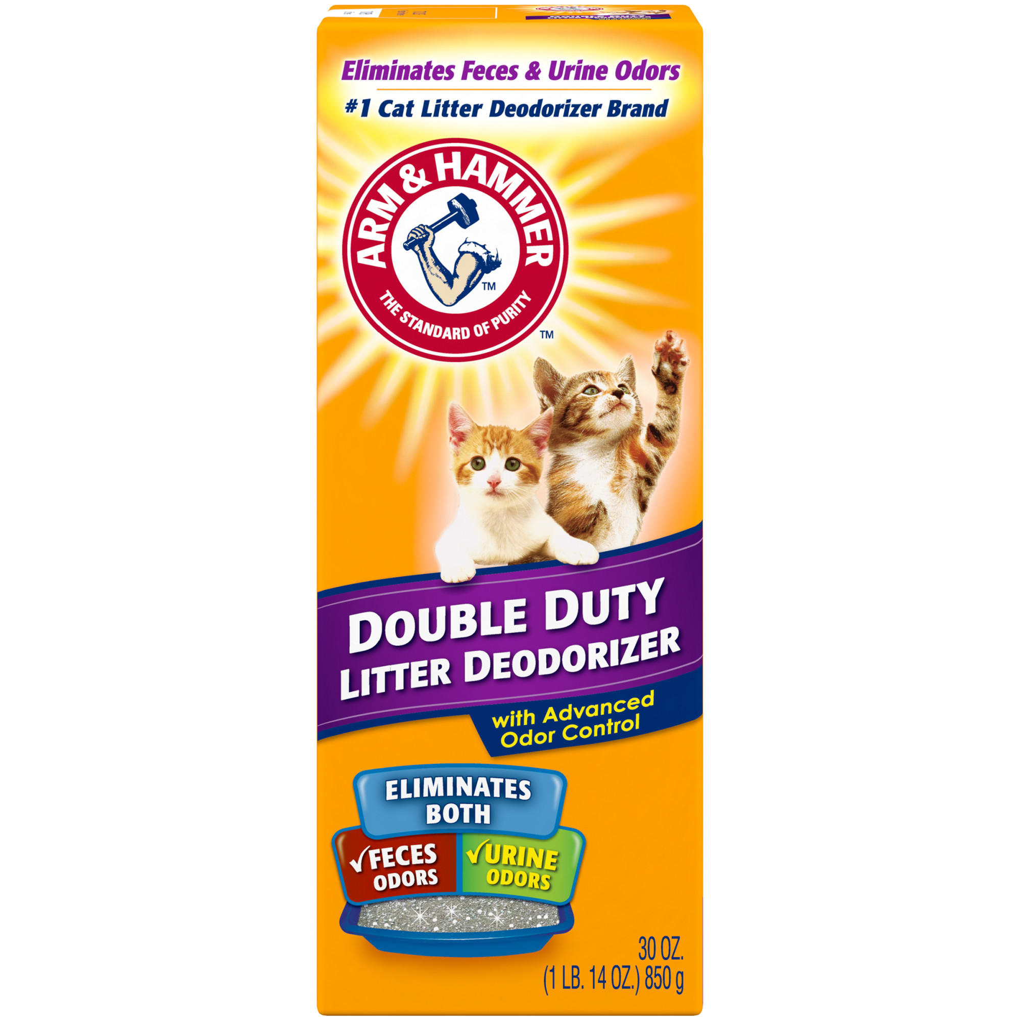 Arm Hammer Double Duty Cat Litter Deodorizer 30 oz