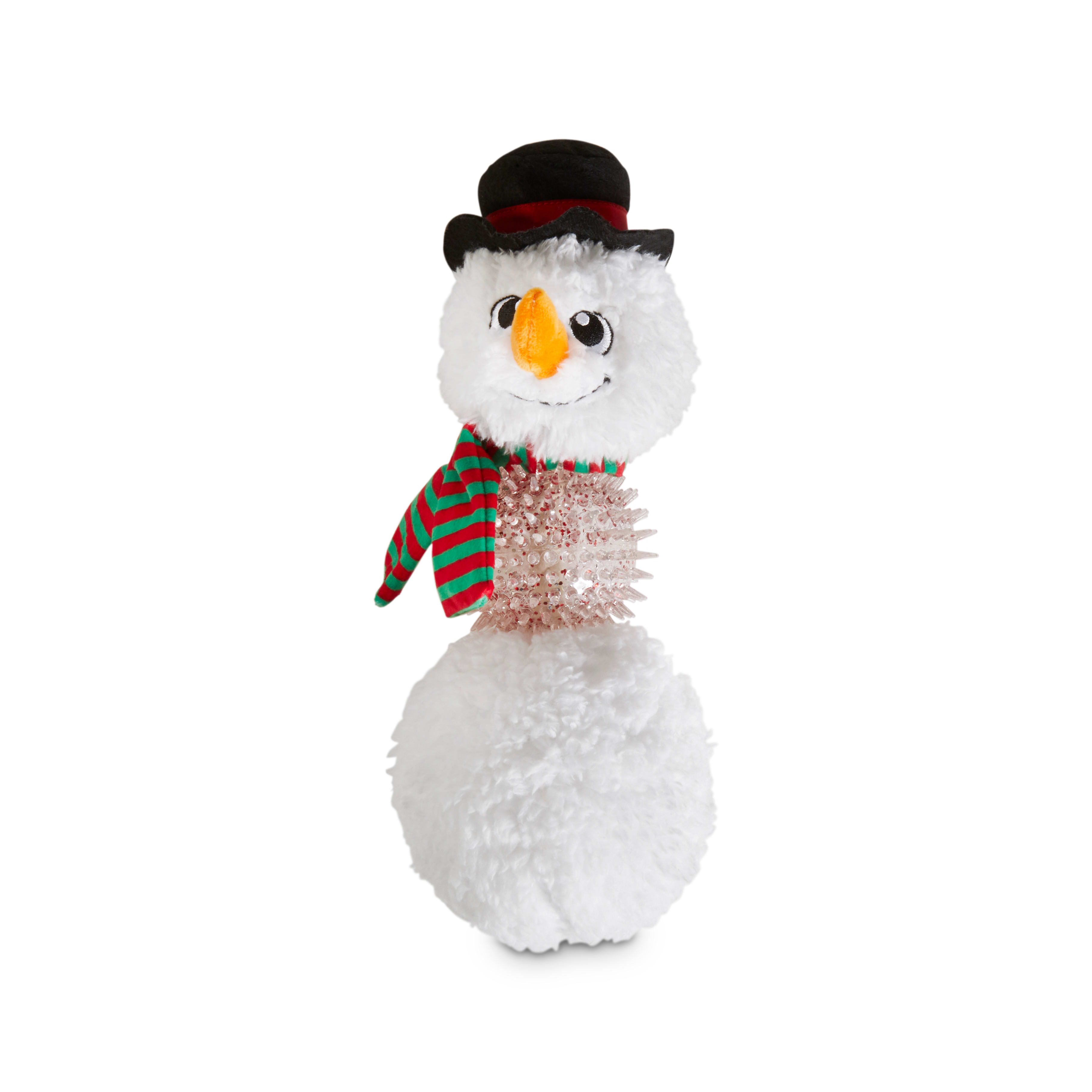 large stuffed snowman