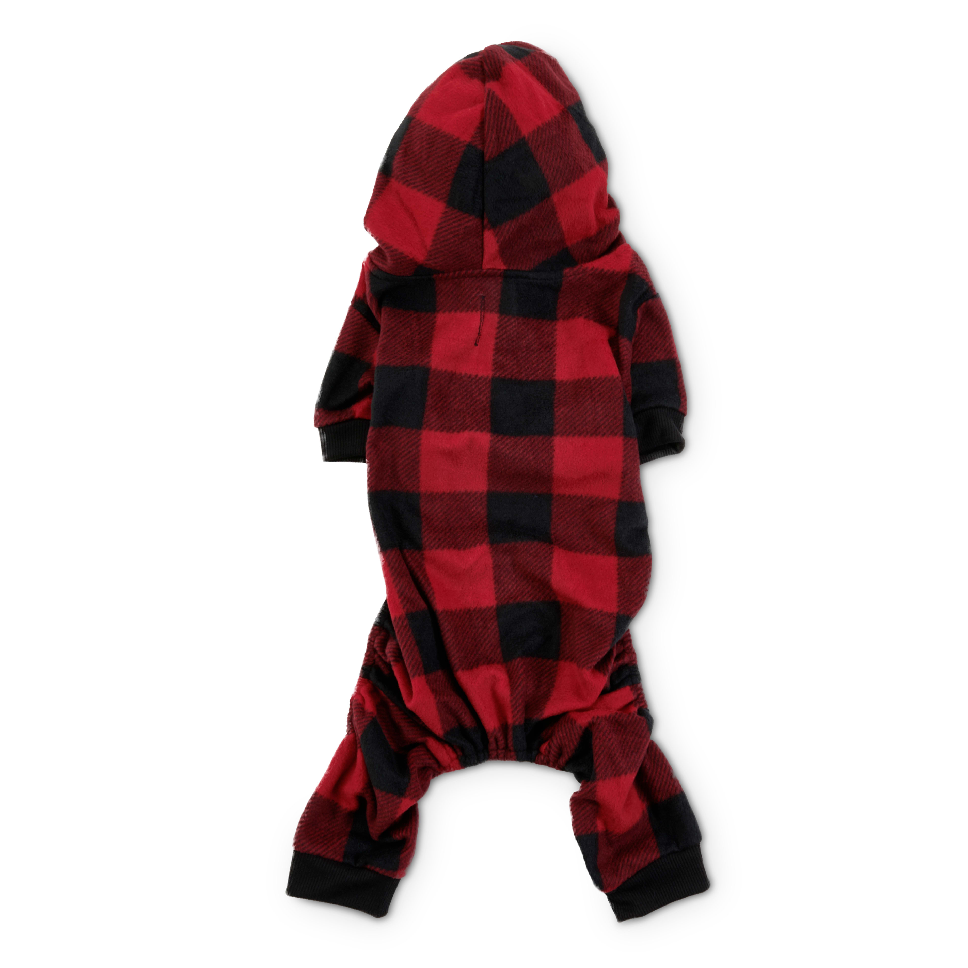 dog buffalo check pajamas