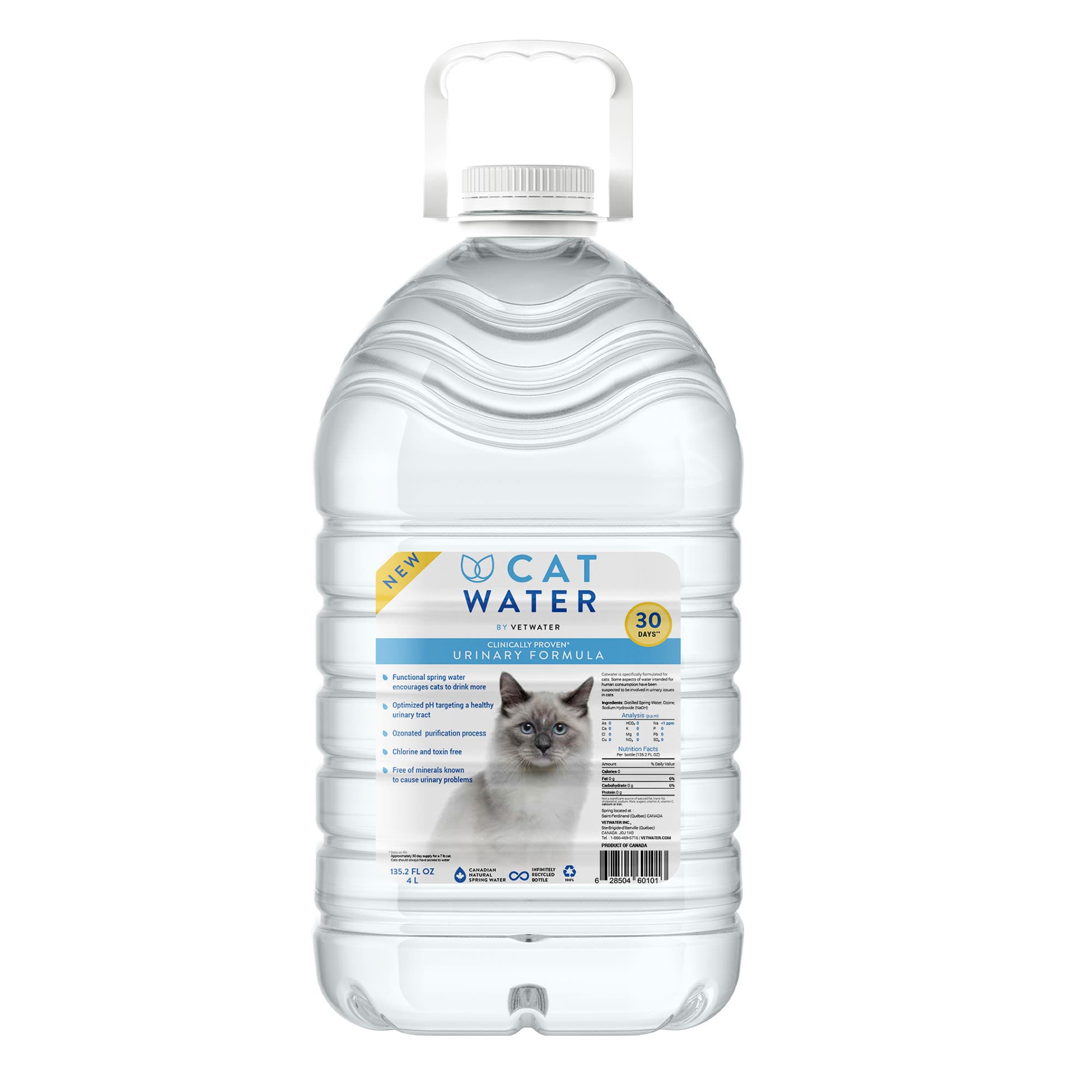 Cats water outlet bottle