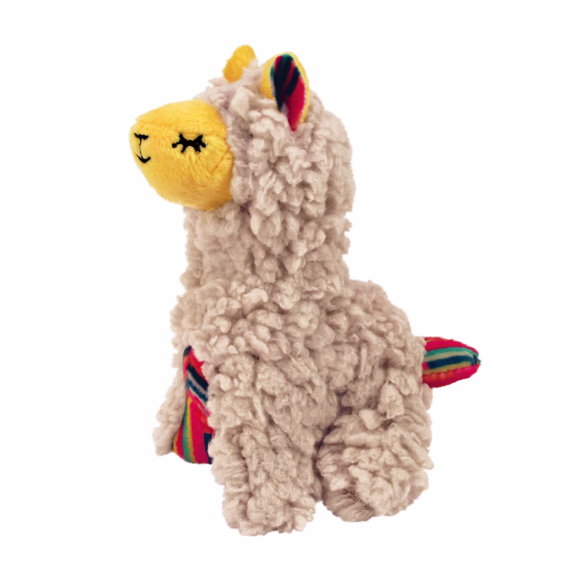 KONG Softies Buzzy Llama Cat Toy with Catnip & Crinkle Sounds