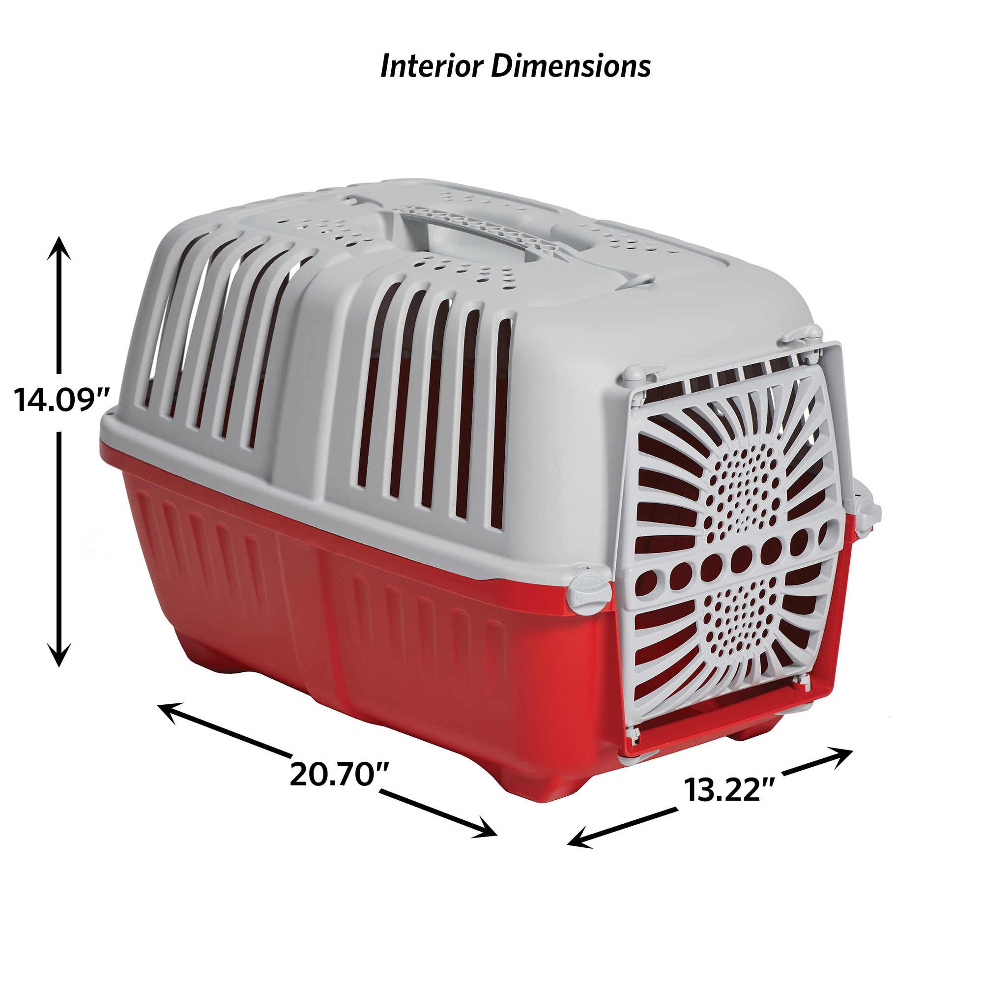 Midwest spree hot sale plastic pet carrier