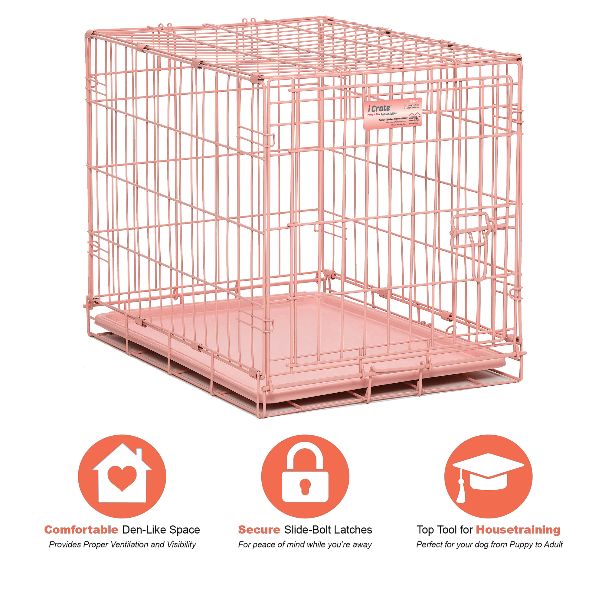 Petco pink dog hot sale crate