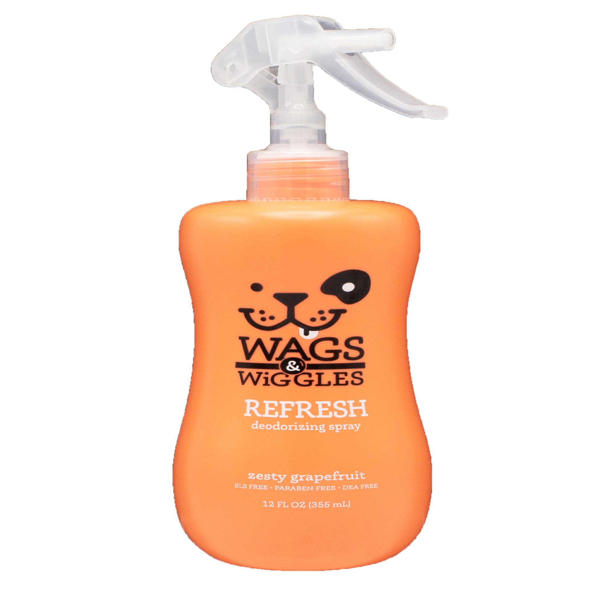 Wags & Wiggles Refresh Deodorizing Spray Zesty Grapefruit Dog Odor Spray, 12 fl. oz. | Petco