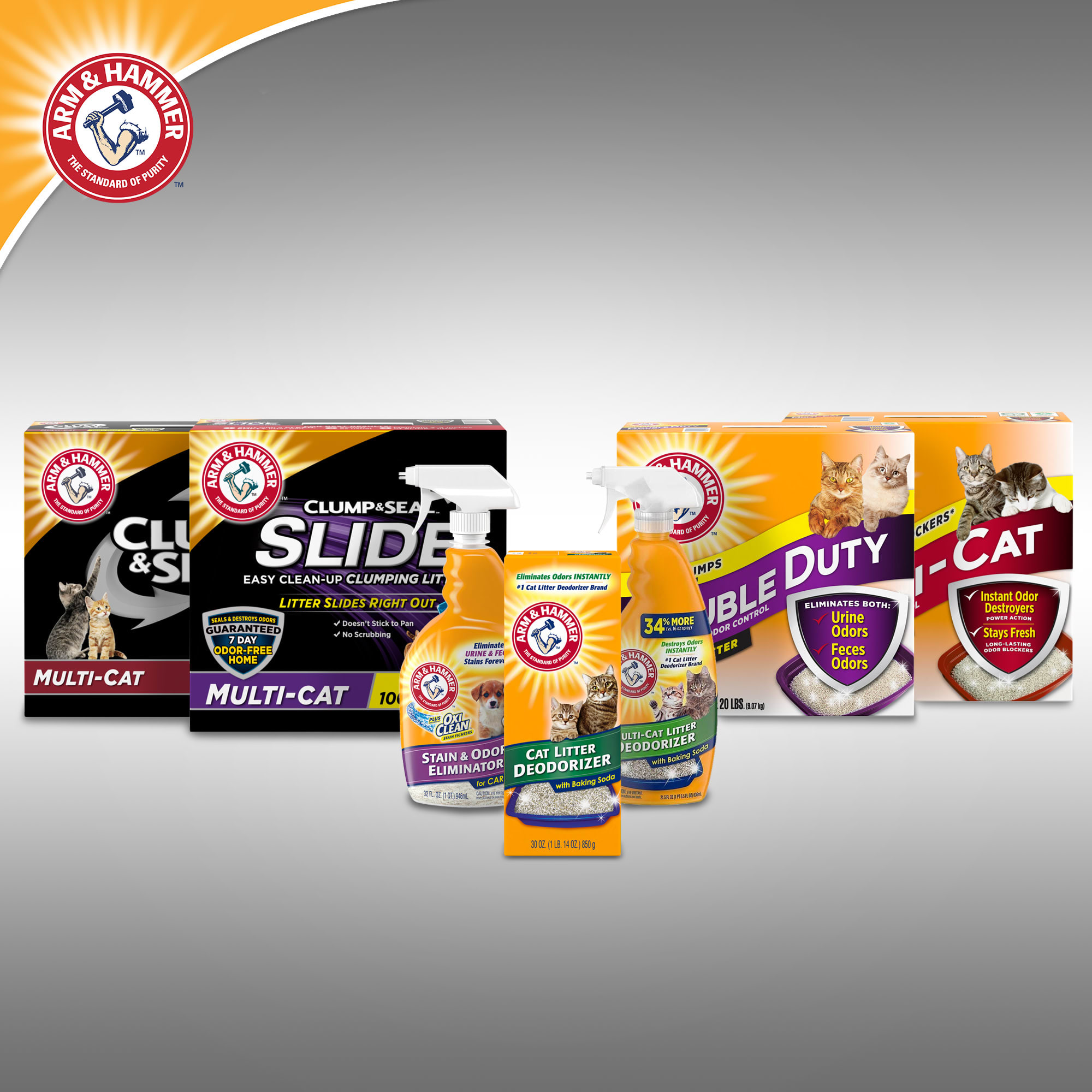 Arm and hammer double clearance duty cat litter 40 lbs