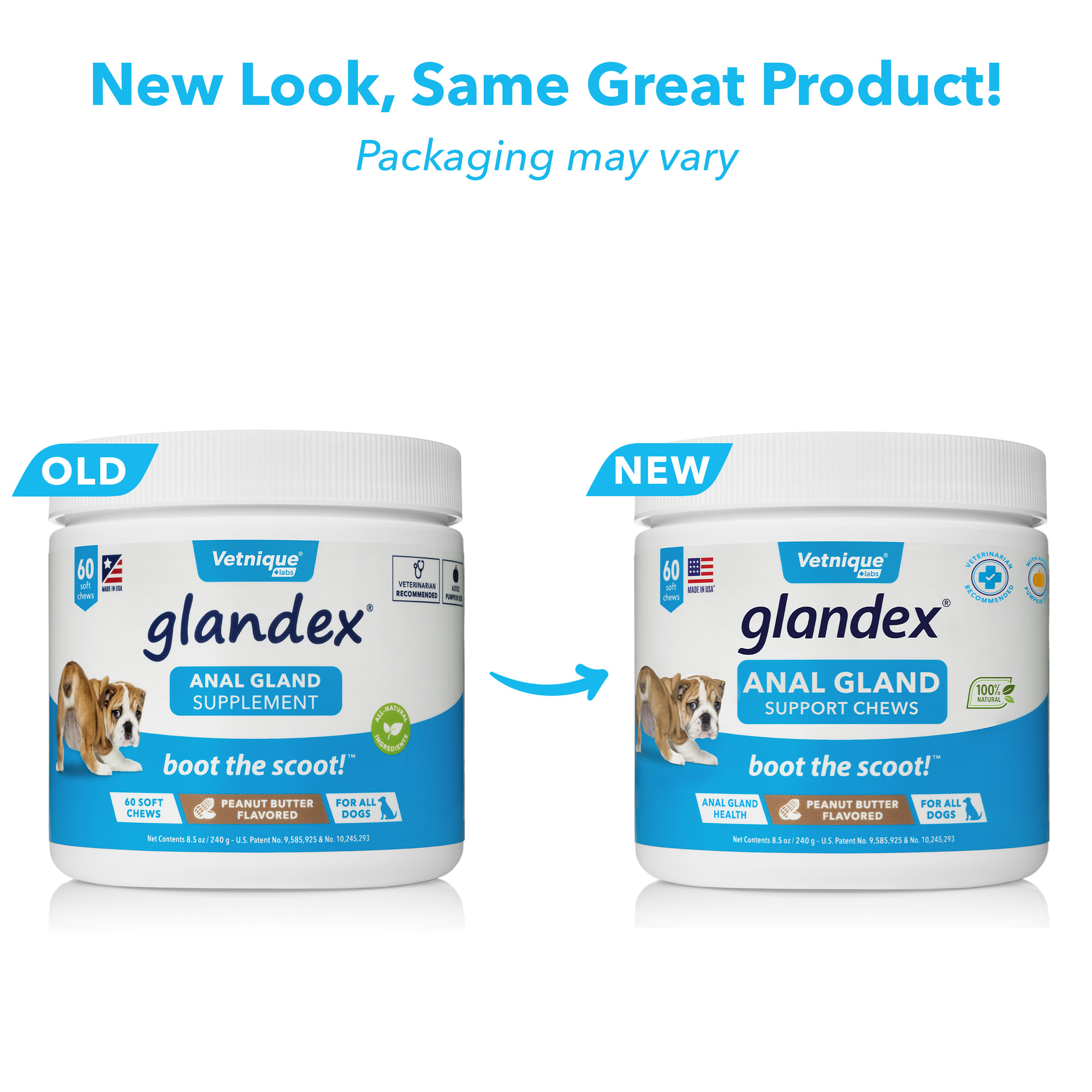 Vetnique Labs Glandex Peanut Butter Flavoured Anal Gland Support