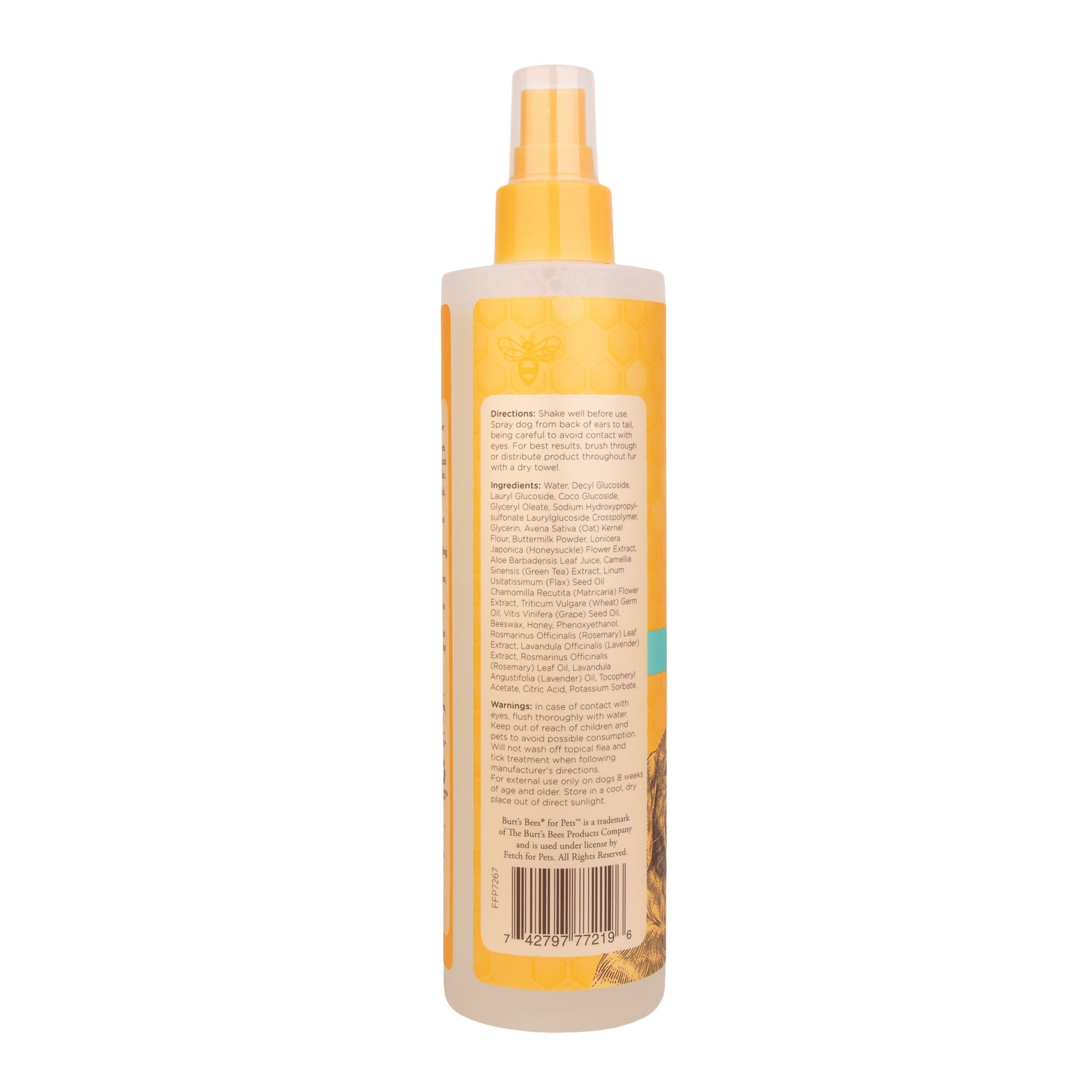 burt's bees calming spray for dogs