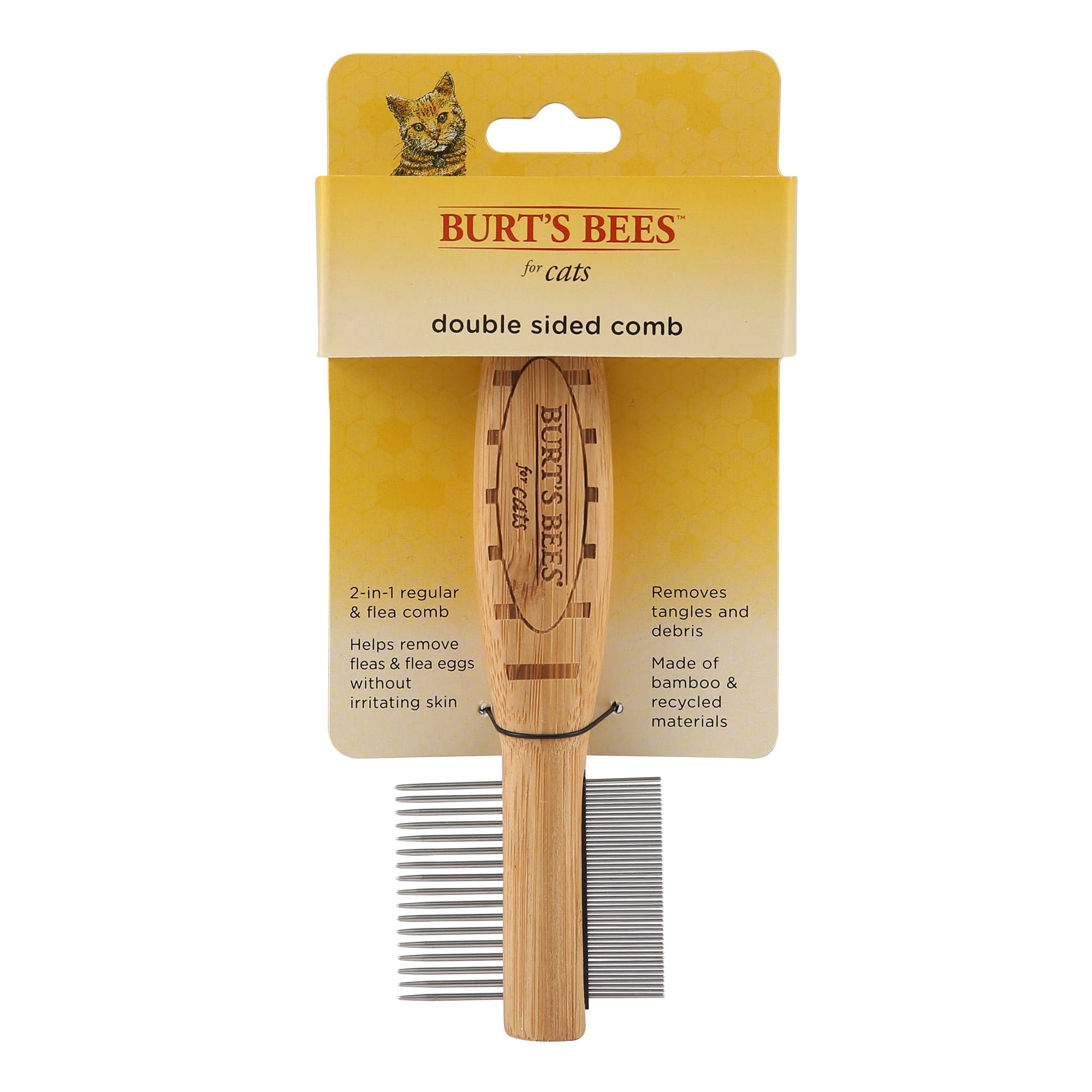 Burt's Bees Double Sided Comb for Cats