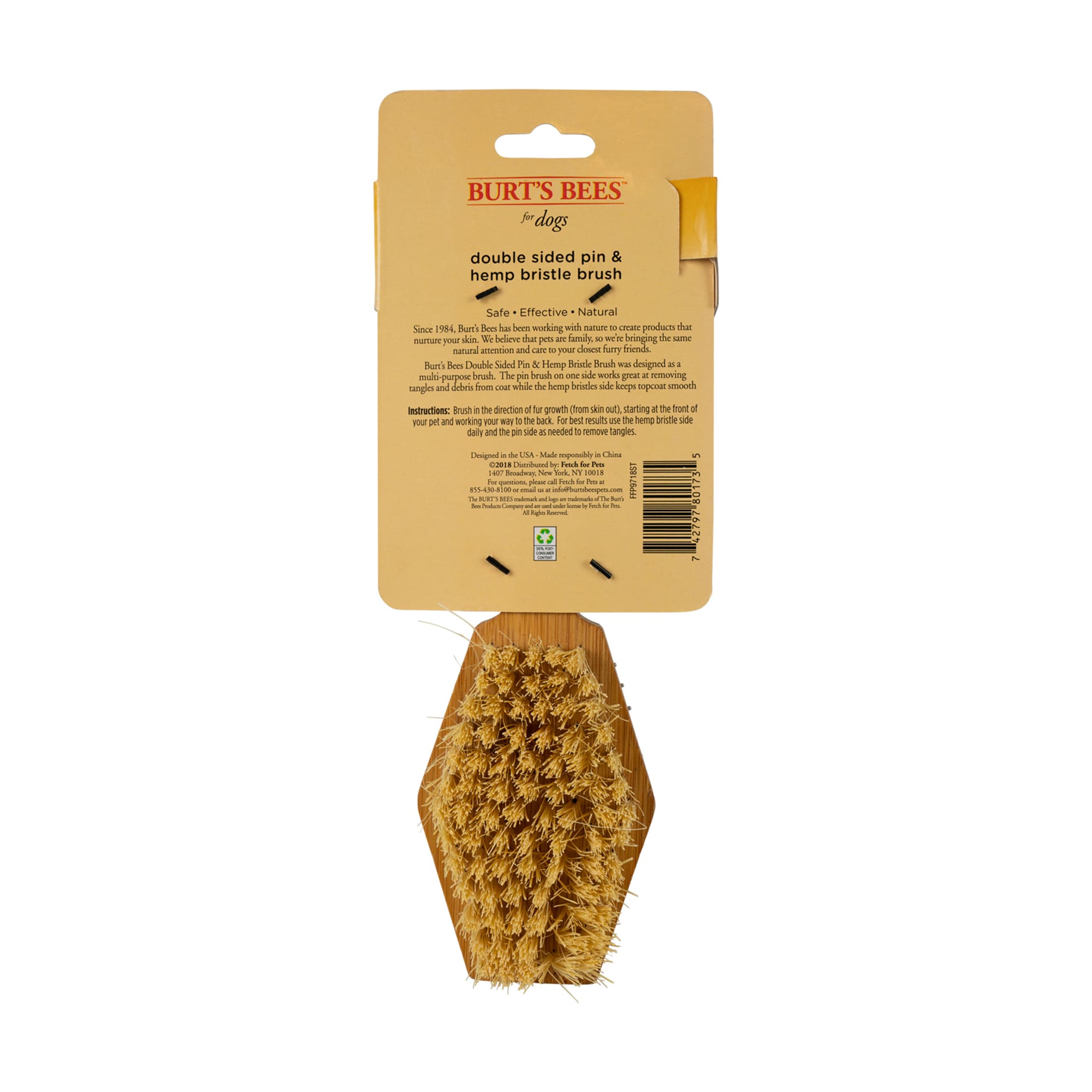 burt's bees dog brush