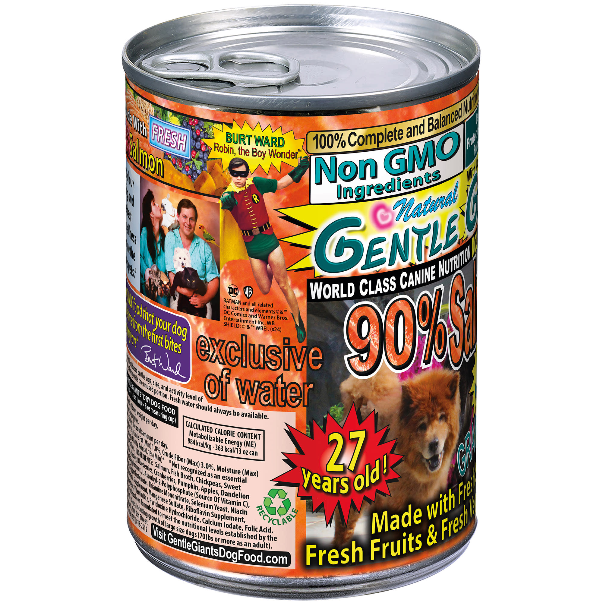 Gentle giants shop salmon dog food