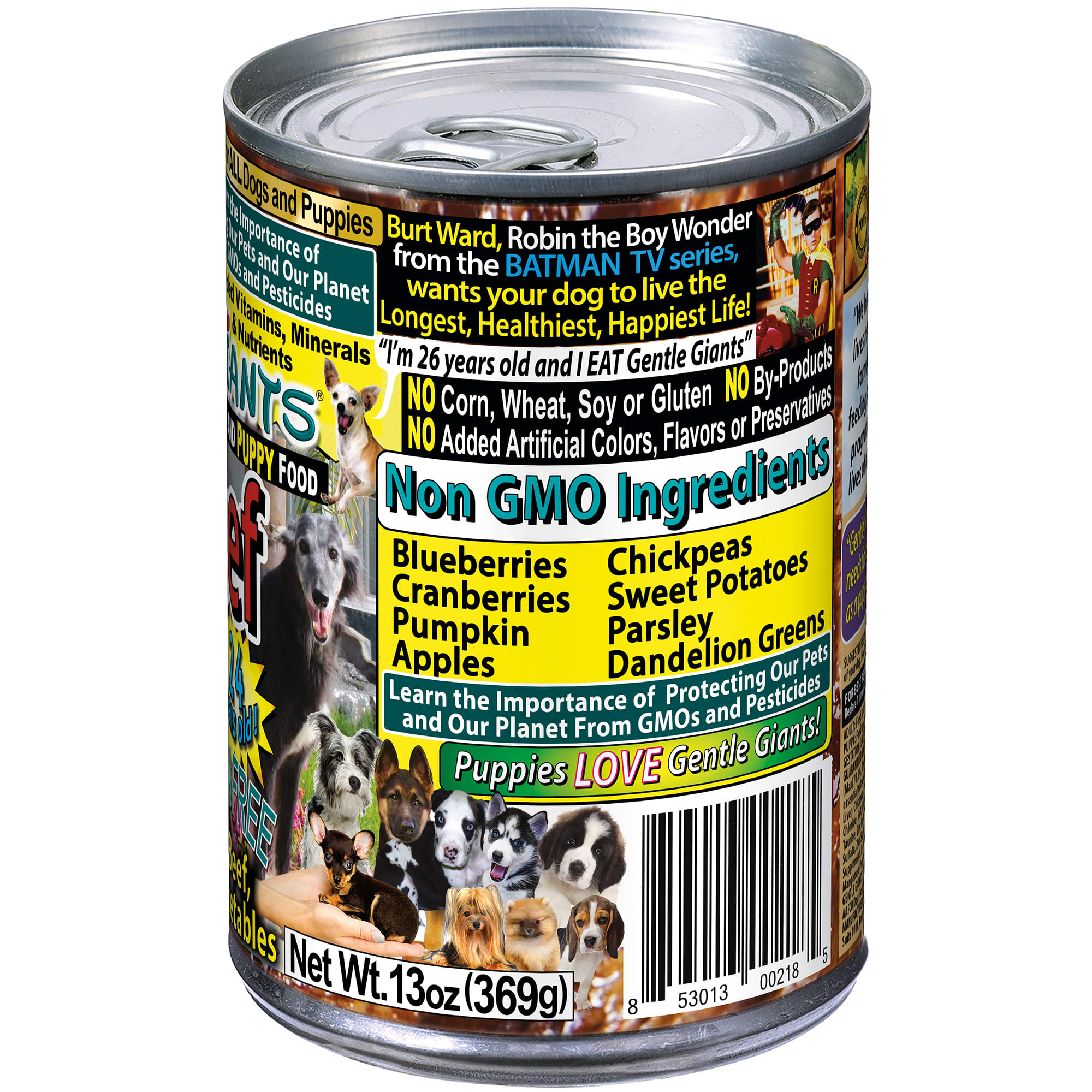 Gentle giants 2025 canned dog food