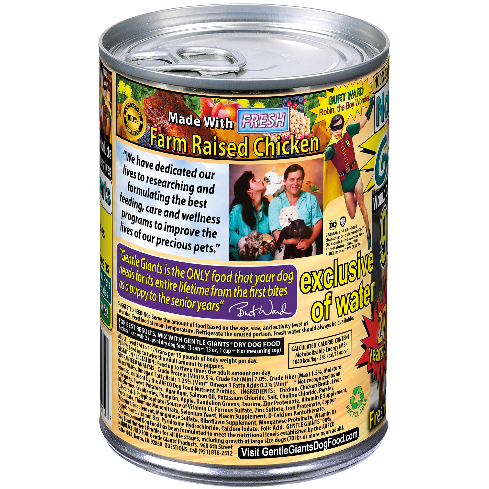 Burt ward dog food cheap ingredients